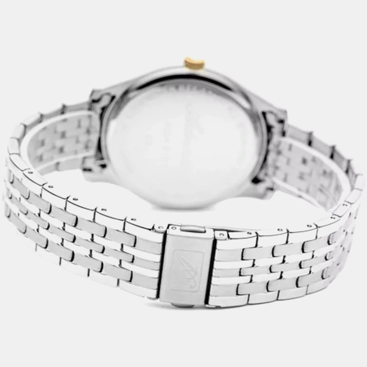 Men Quartz Champagne Dial Analog Stainless Steel Watch A1024.2111Q - Image 9