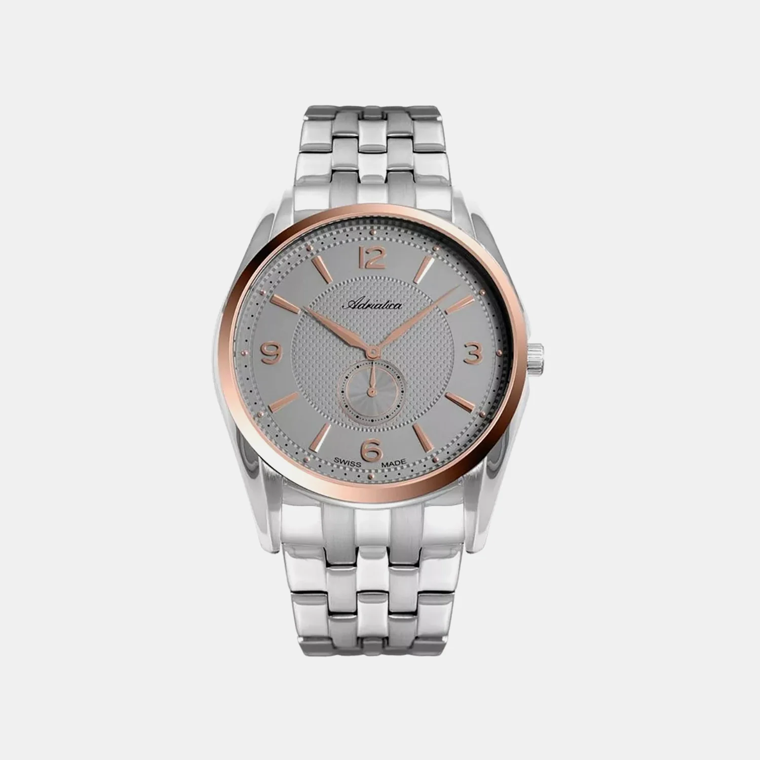 Men Quartz Grey Dial Analog Stainless Steel Watch A8279.R157Q