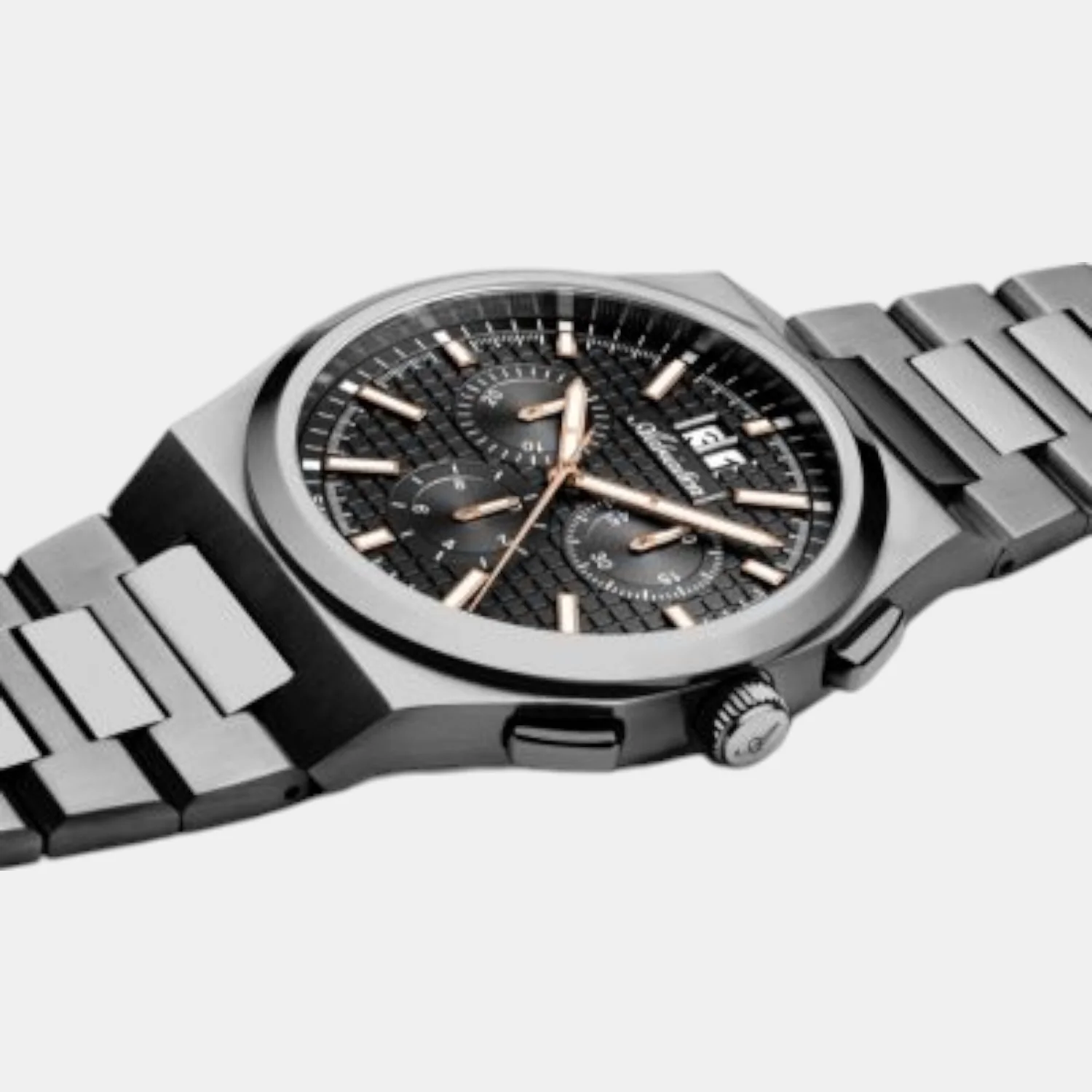 Men Quartz Gun Dial Chronograph Stainless Steel Watch A8326.S1R6CH - Image 3