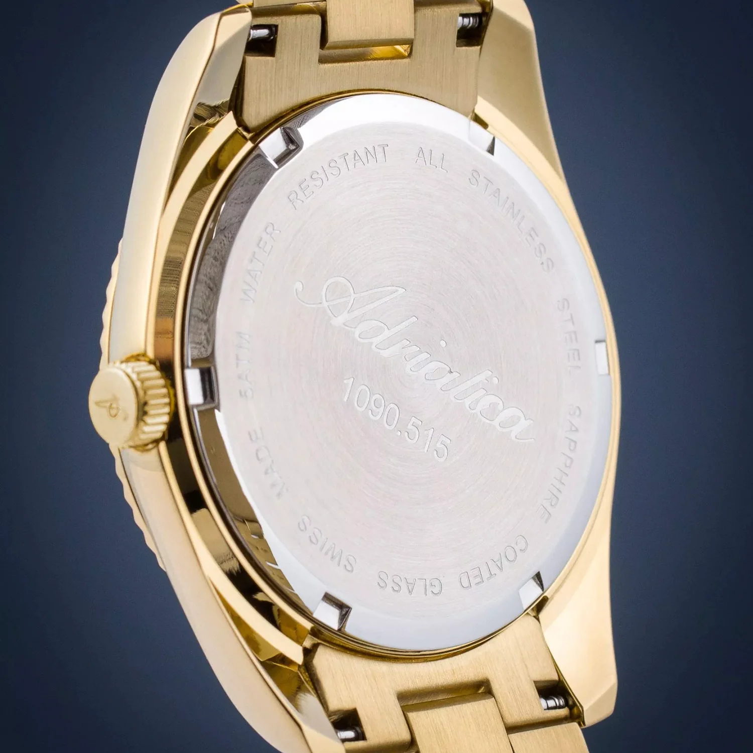 Men Quartz Silver Dial Analog Stainless Steel Watch A1090.1113Q - Image 9