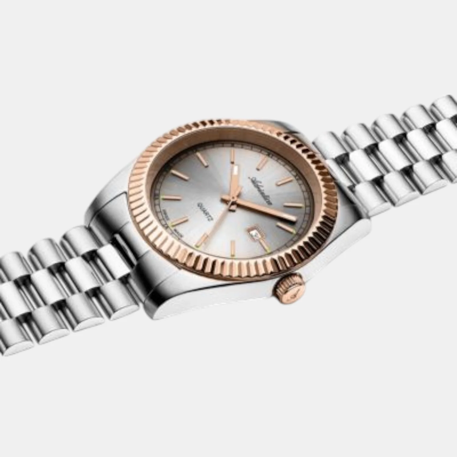 Women Quartz Grey Dial Analog Stainless Steel Watch A3090.R117QXL - Image 4