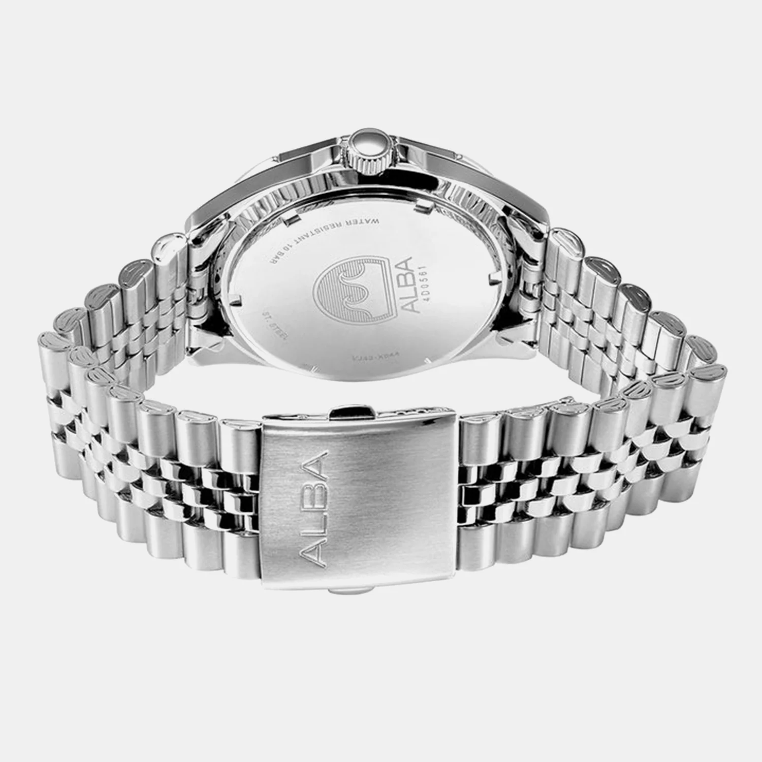 Active Men Quartz Black Dial Analog Stainless Steel Watch AV3575X1 - Image 4