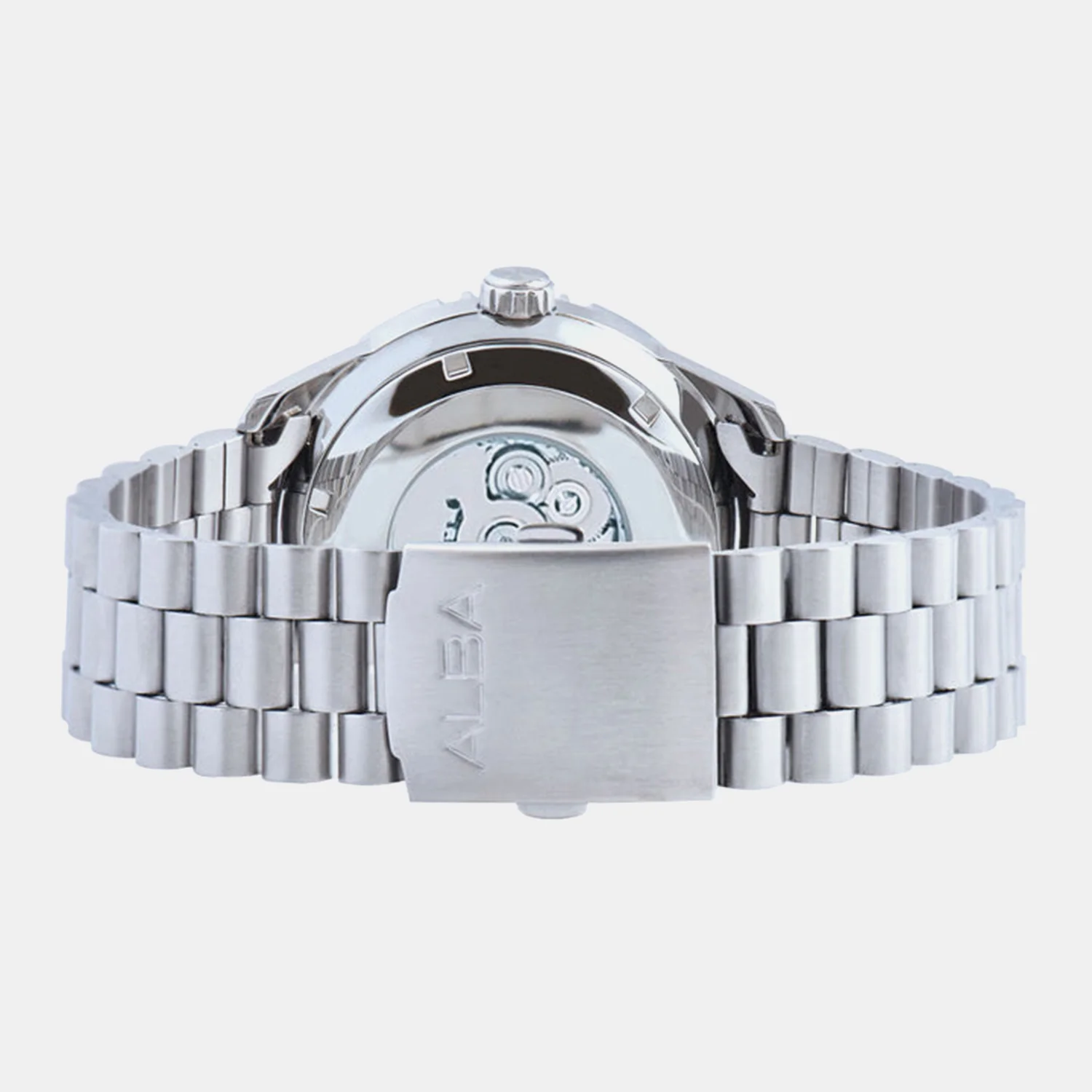 Mechanical Men Automatic Blue Dial Analog Stainless Steel Watch AL4741X1 - Image 4