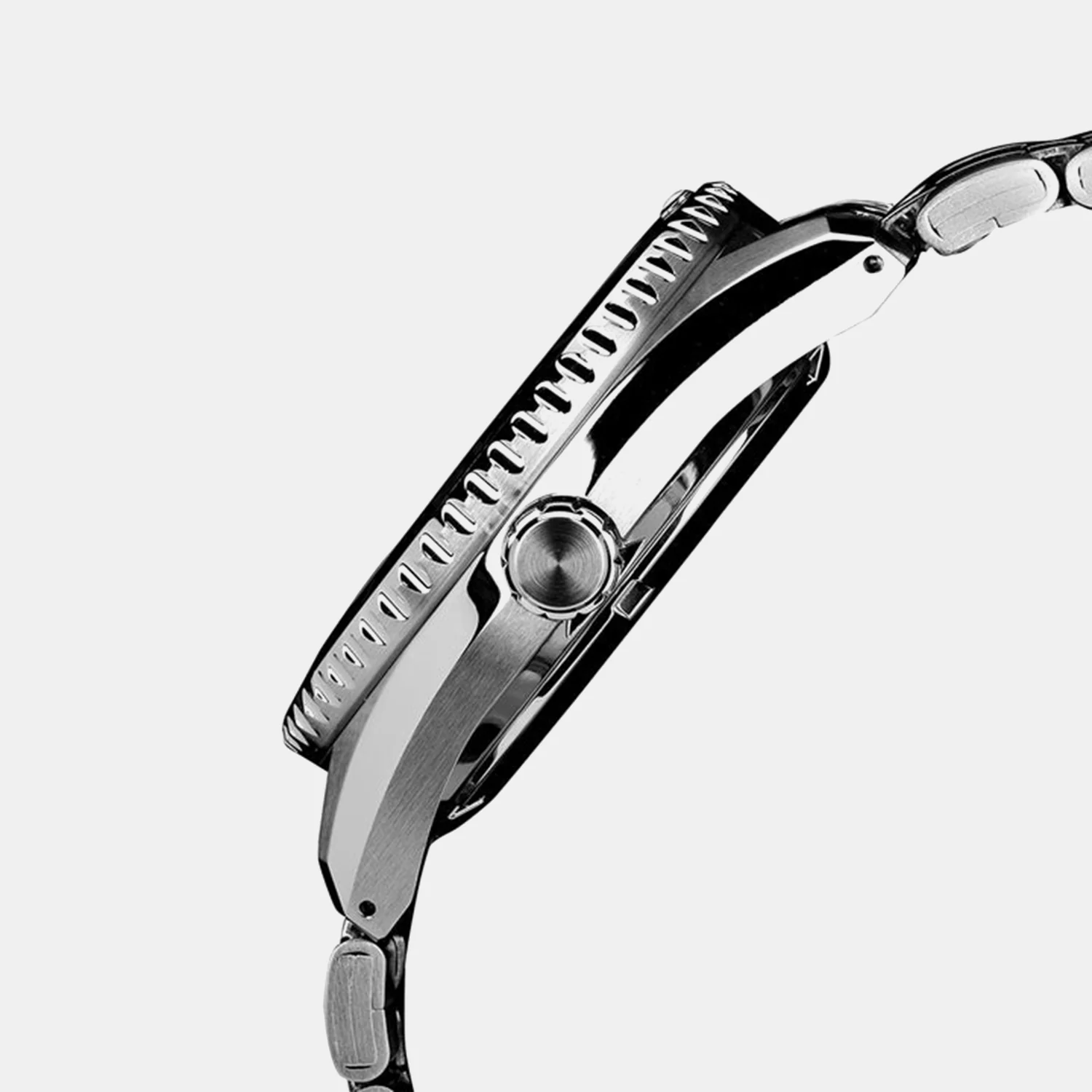 Mechanical Men Automatic Silver Dial Analog Stainless Steel Watch AL4765X1 - Image 3