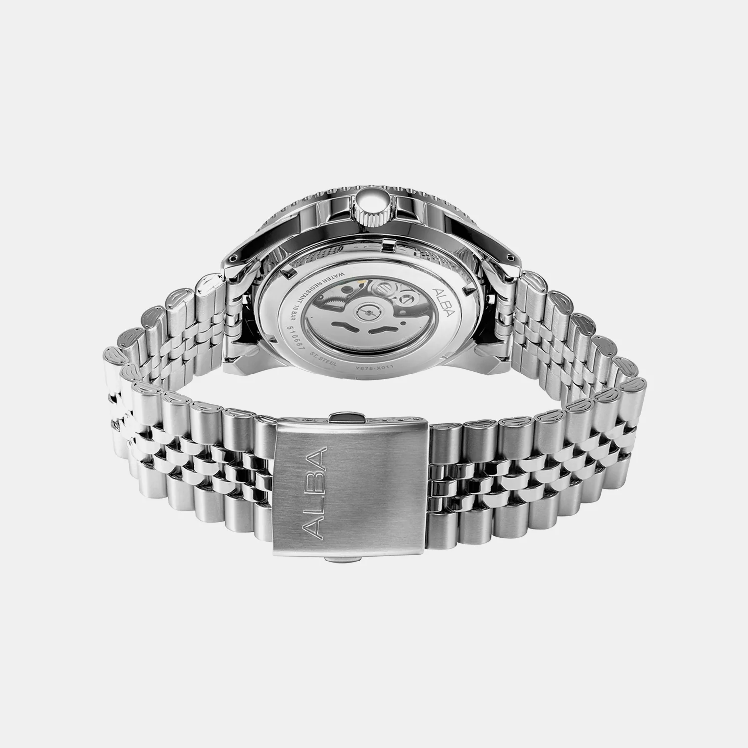Men Automatic Green Dial Analog Steel Watch AU4047X1 - Image 4