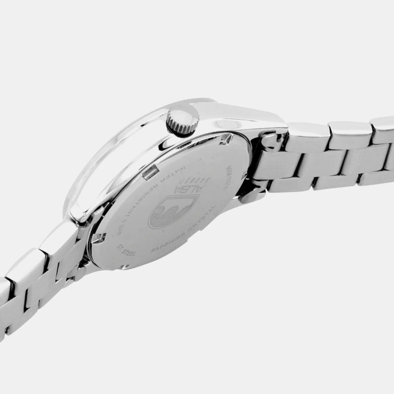 Men Quartz Black Dial Analog Stainless Steel Watch AS9R19X1 - Image 4