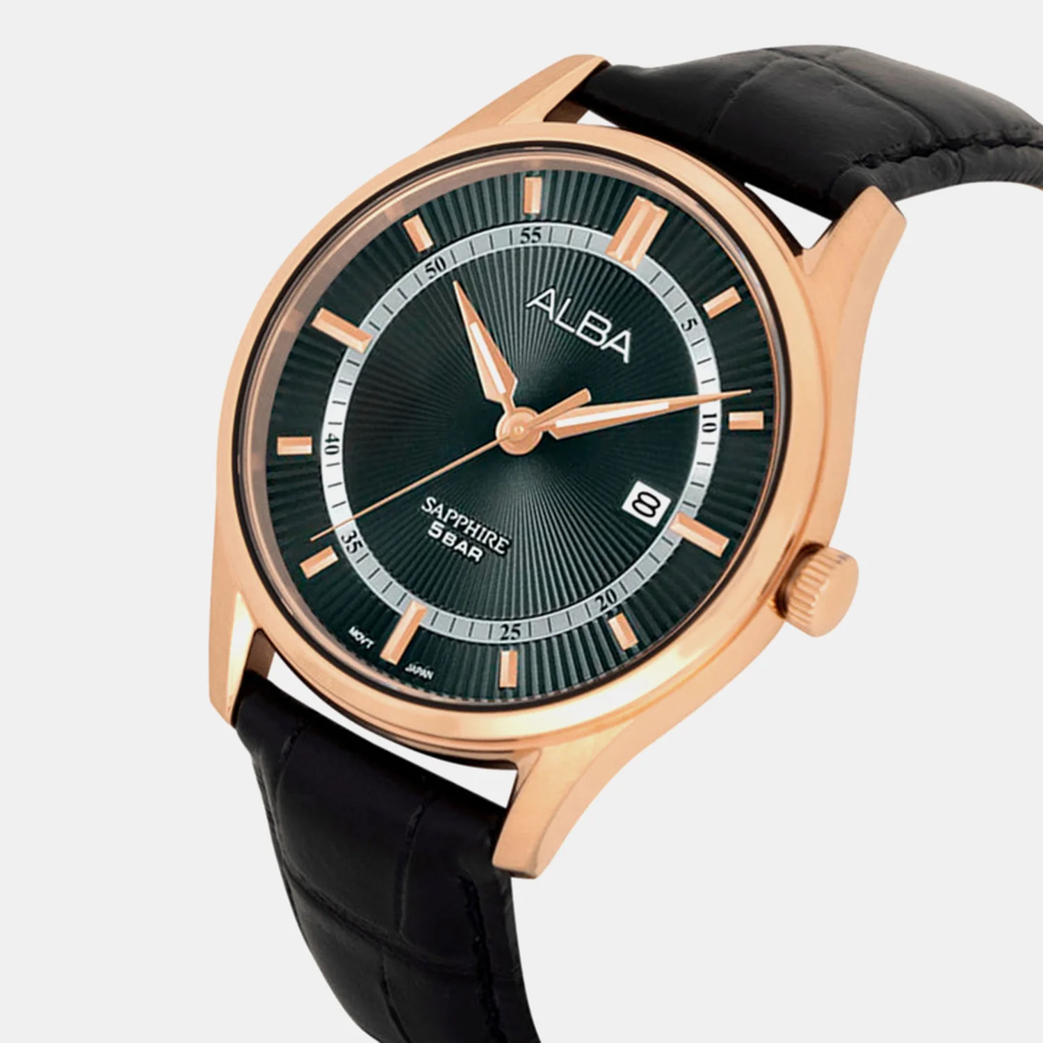 Prestige Women Quartz Black Dial Analog Leather Watch AH7BR0X1 - Image 2