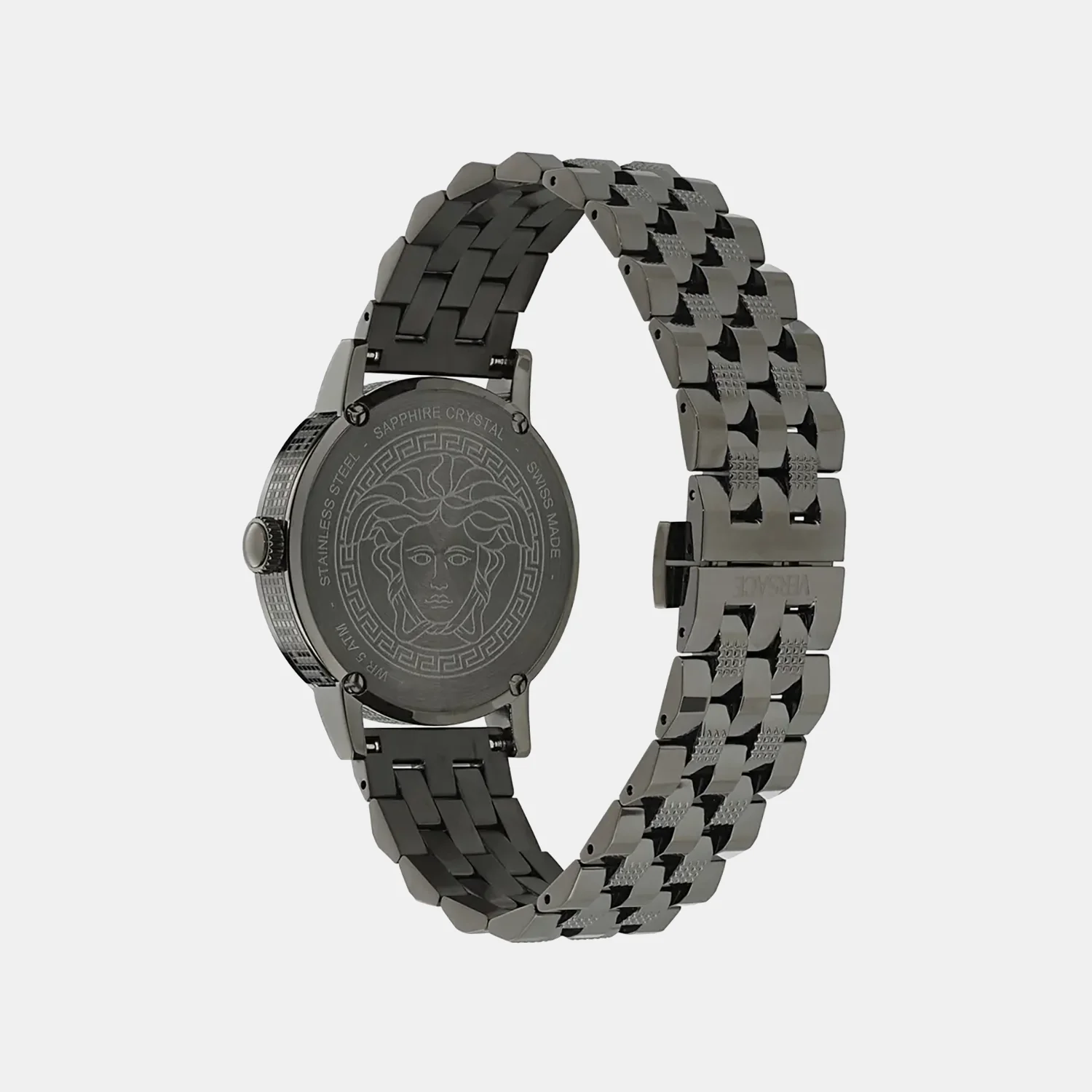 Albireo Men Quartz Grey Dial Analog Recycled Steel Watch VE0T00625 - Image 3