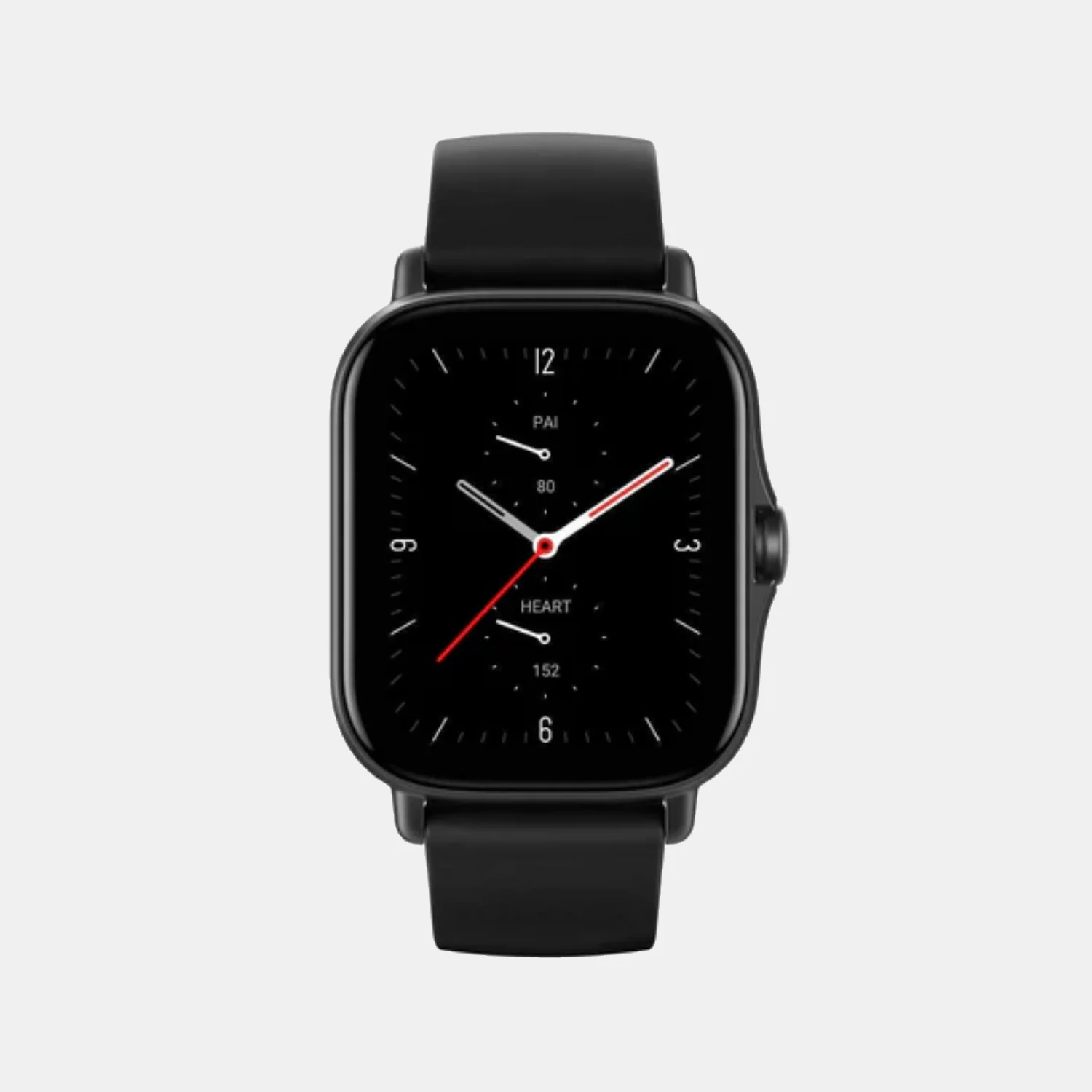 Unisex Processor Black Dial Amoled Silicone Watch GTS 2 MIDNIGHT BLACK - Image 2