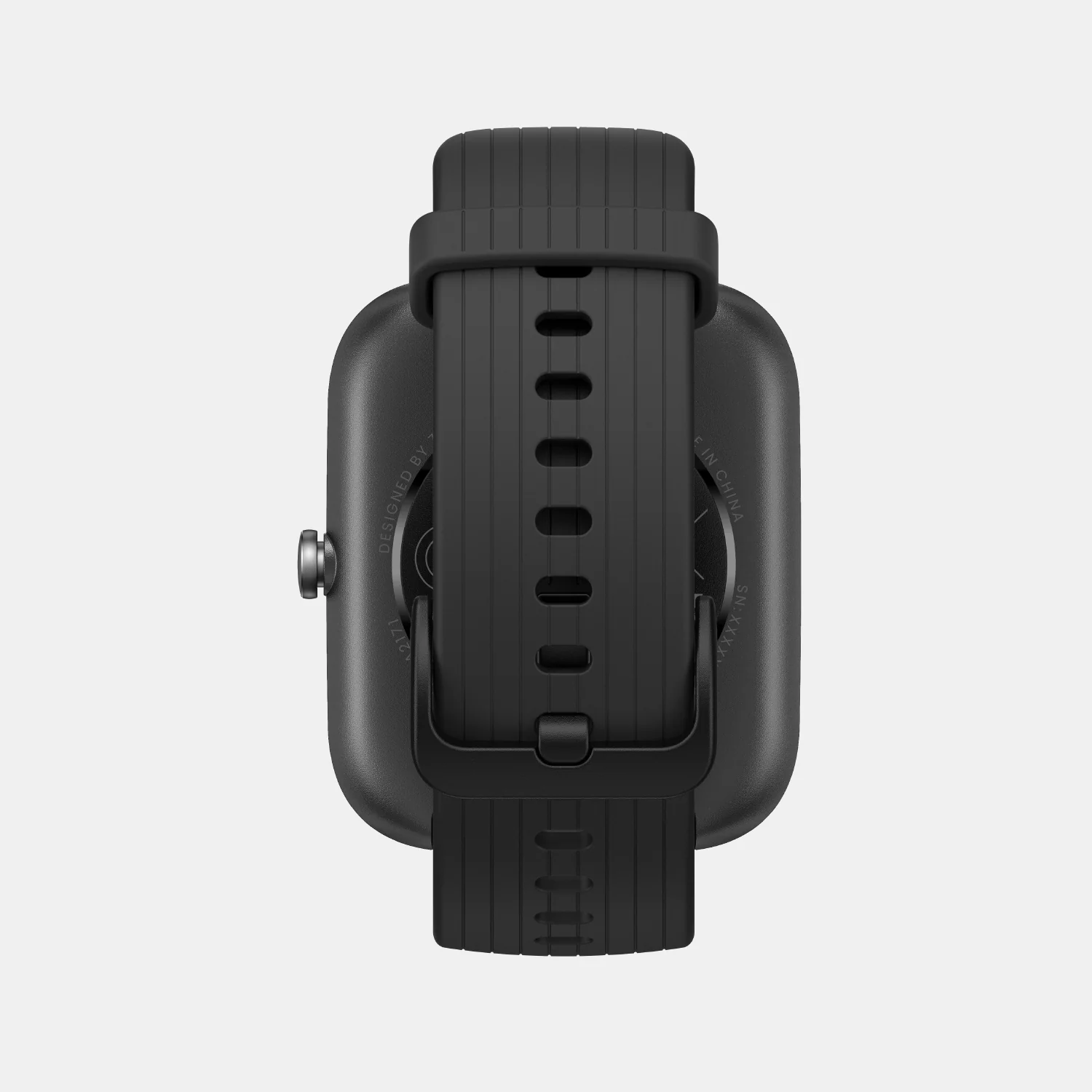 Unisex Processor Black Dial LCD Silicone Watch BIP 3 BLACK - Image 5