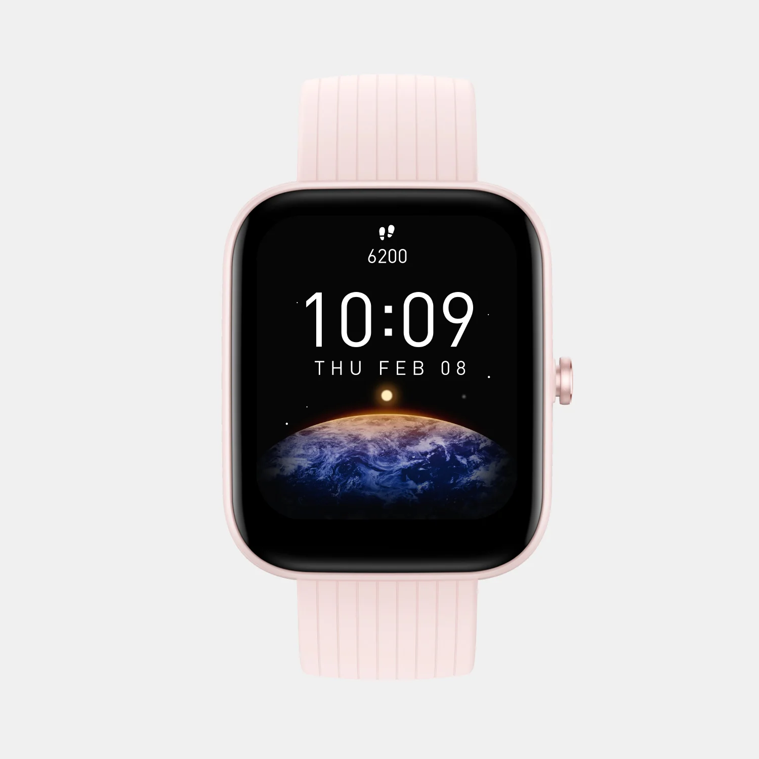 Unisex Processor Pink Dial LCD Silicone Watch BIP 3 PINK - Image 2