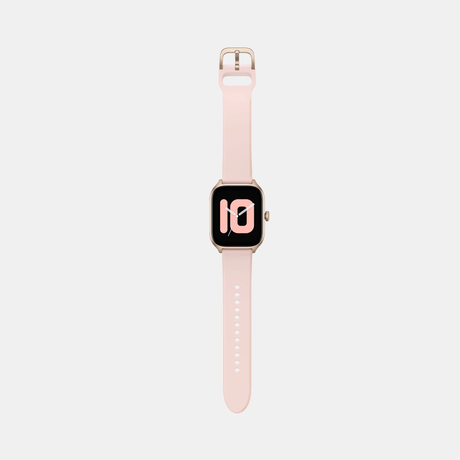 Unisex Processor Rosebud Pink Dial Amoled Silicone Watch GTS 4 PINK - Image 8