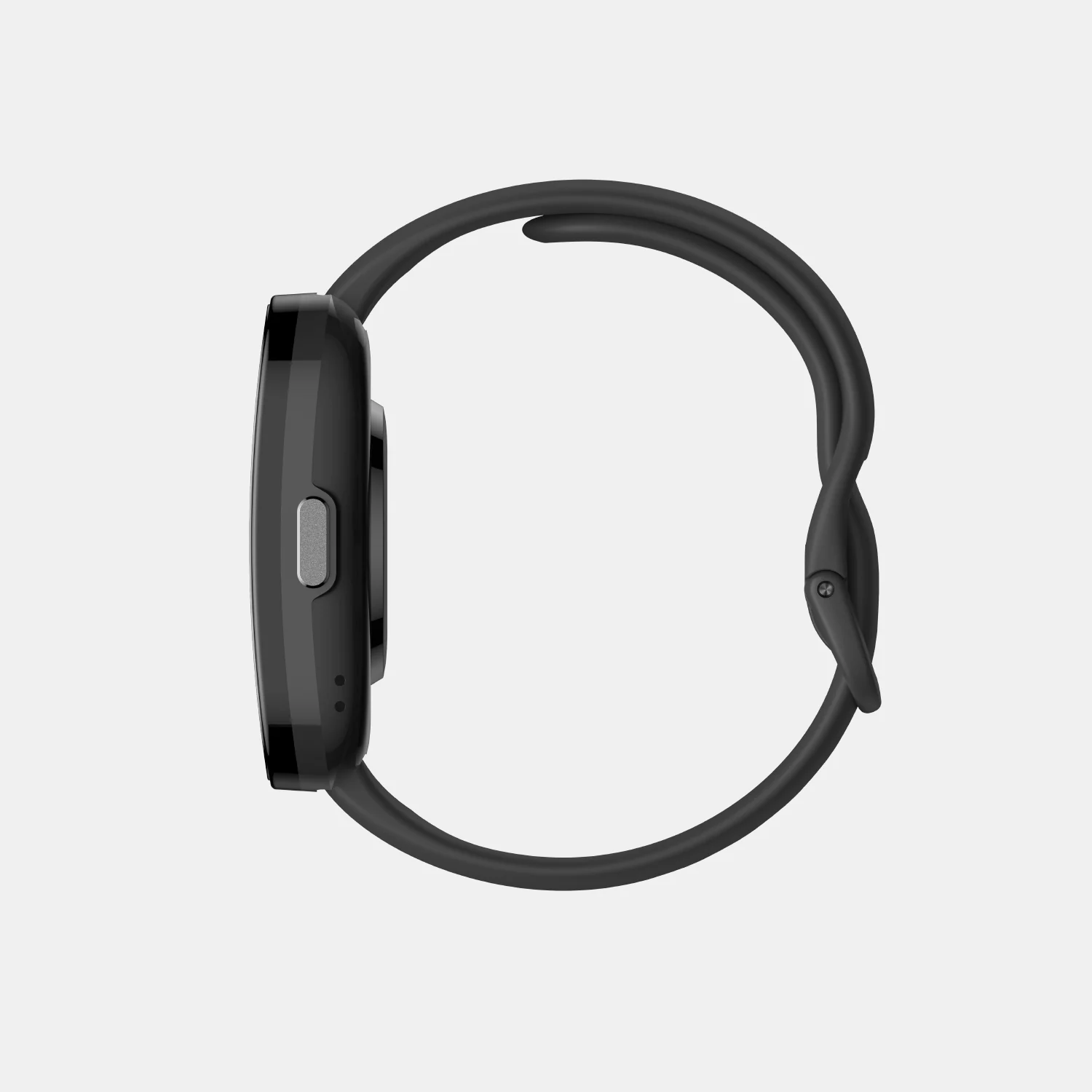 Unisex Processor Soft Black Dial LCD Silicone Watch BIP 5 SOFT BLACK - Image 4