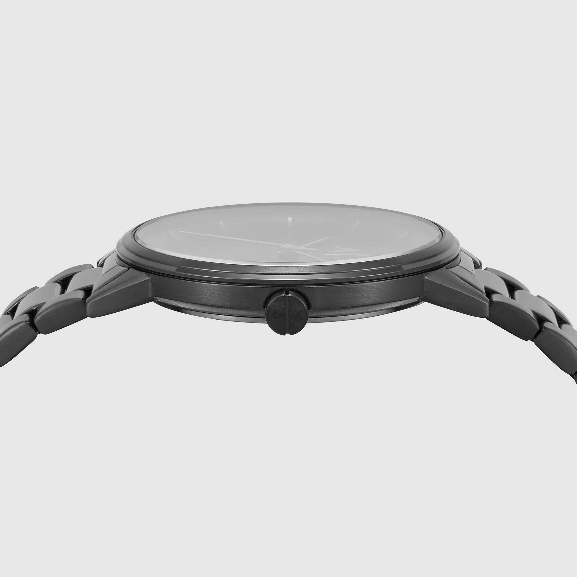 Cayde Men Quartz Black Dial Analog Stainless Steel Watch AX2761 - Image 2