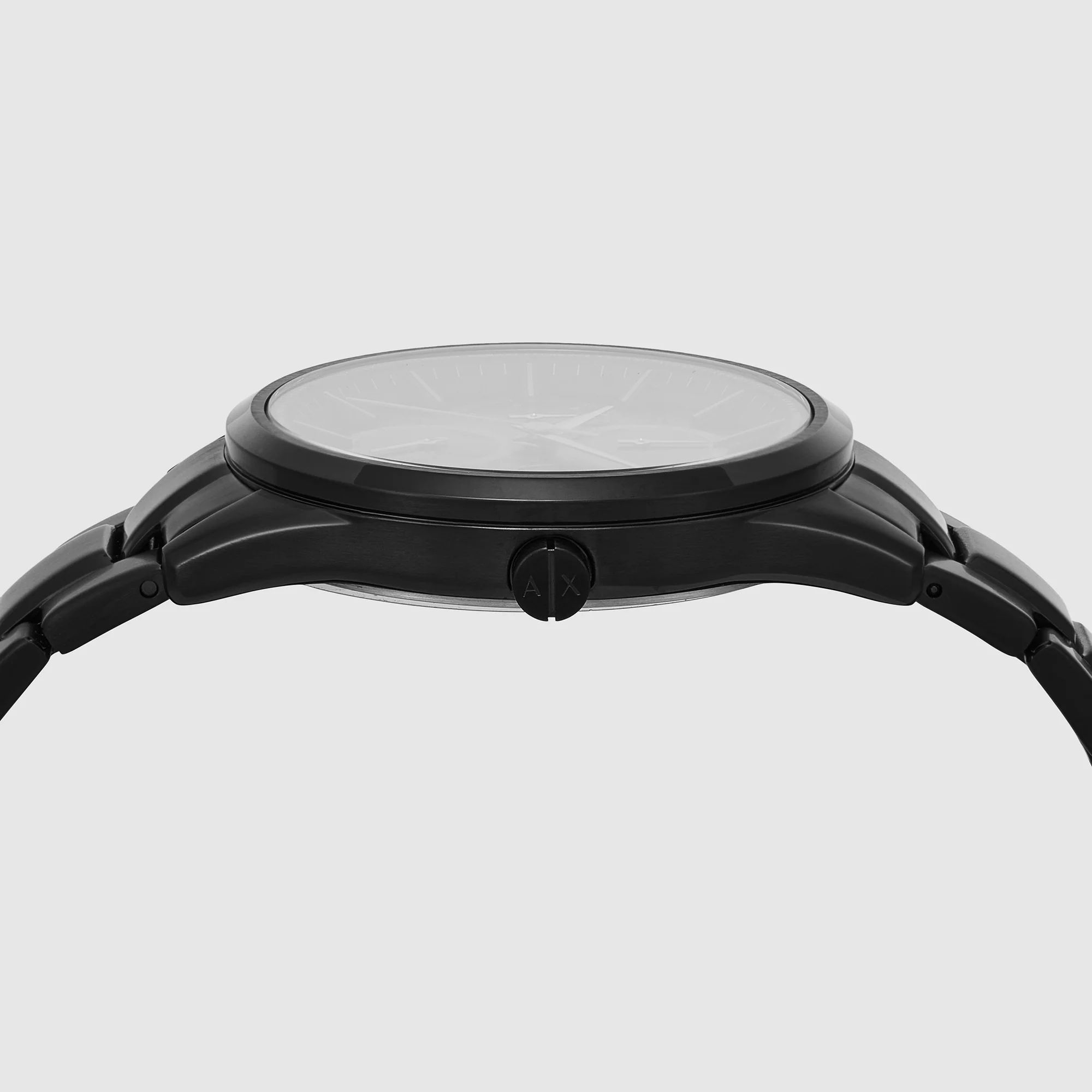 Dante Men Quartz Black Dial Chronograph Stainless Steel Watch AX1878 - Image 2