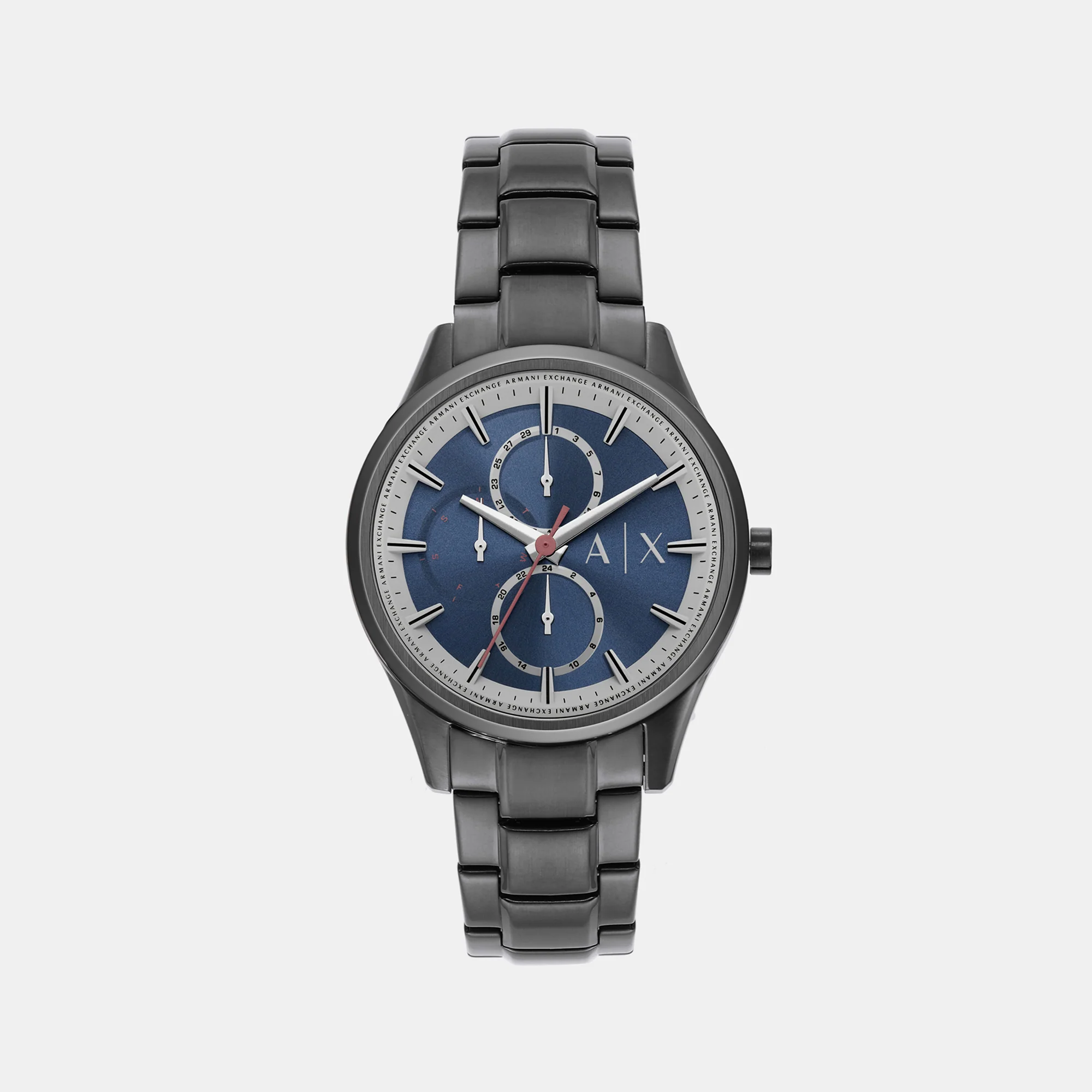Dante Men Quartz Blue Dial Chronograph Stainless Steel Watch AX1871