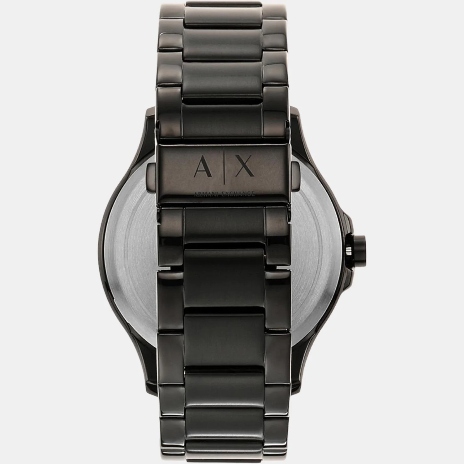 Hampton Men Quartz Black Dial Analog Stainless Steel Watch AX2413 - Image 4