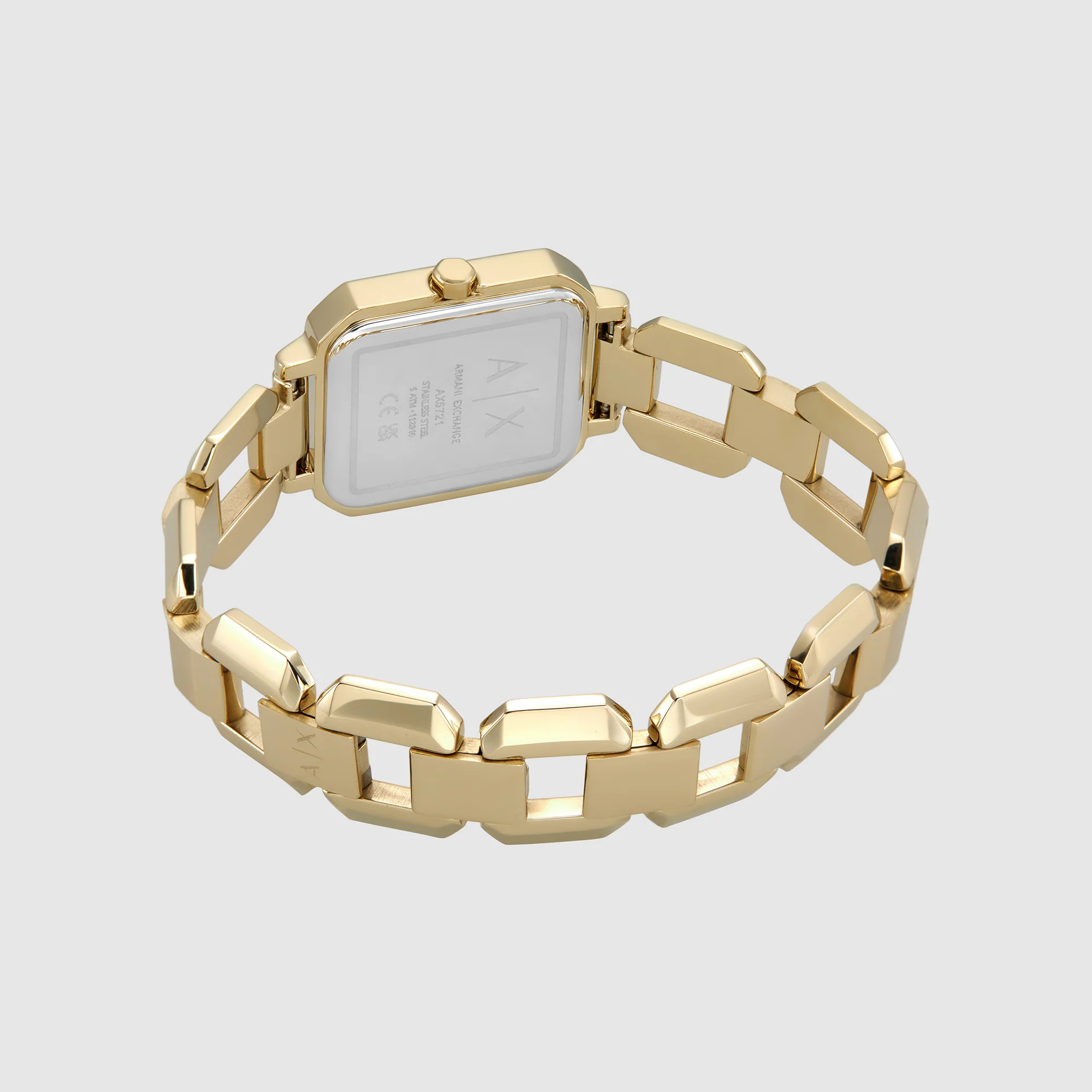 Leila Women Quartz Gold Dial Analog Stainless Steel Watch AX5721 - Image 3