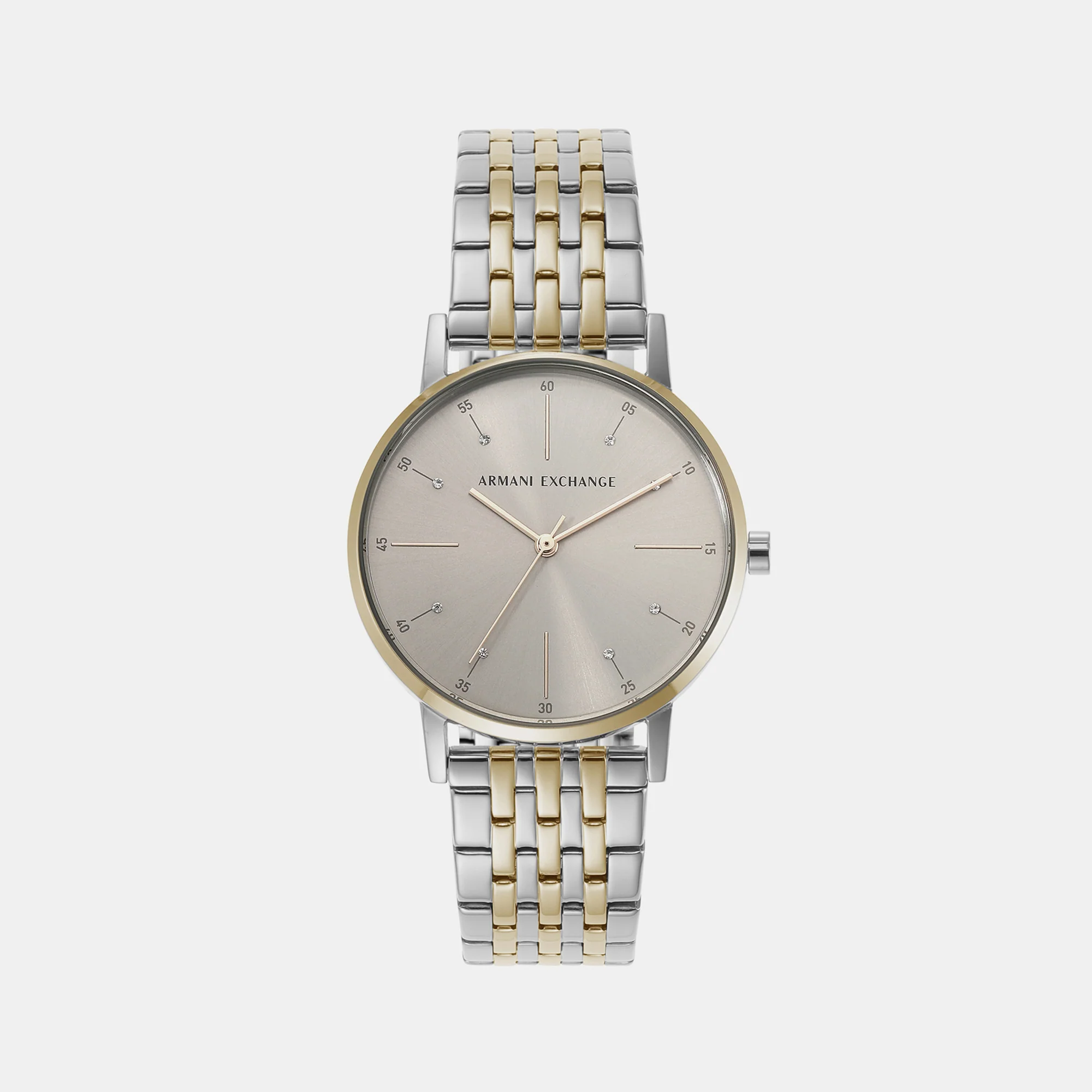 Lola Women Quartz Grey Dial Analog Stainless Steel Watch AX5595