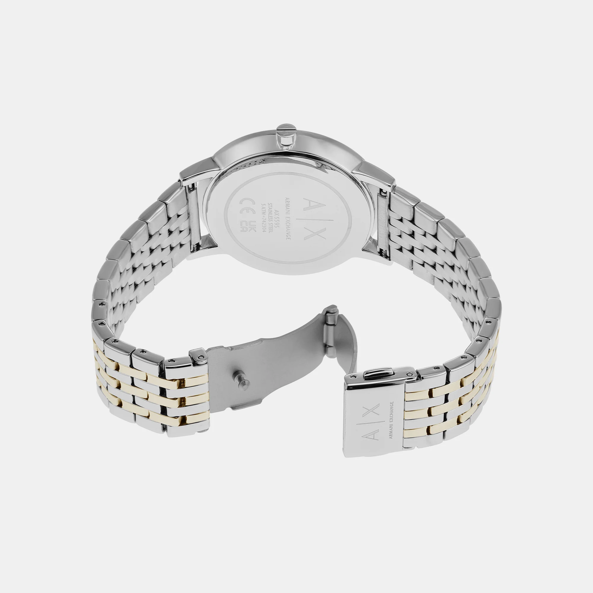 Lola Women Quartz Grey Dial Analog Stainless Steel Watch AX5595 - Image 5