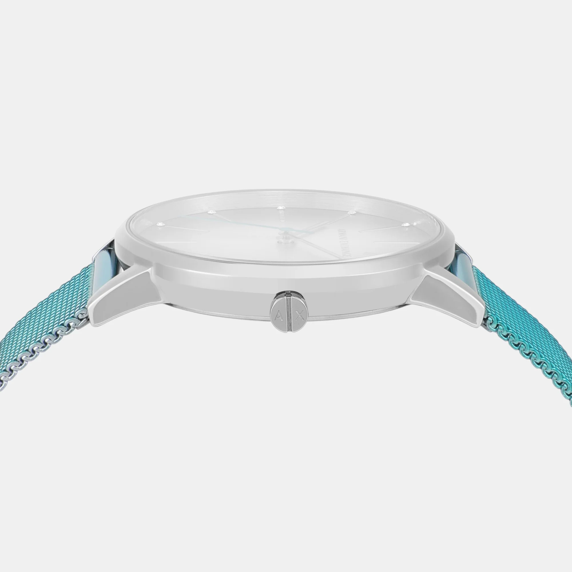 Lola Women Quartz Grey Dial Analog Stainless Steel Watch AX5599 - Image 2