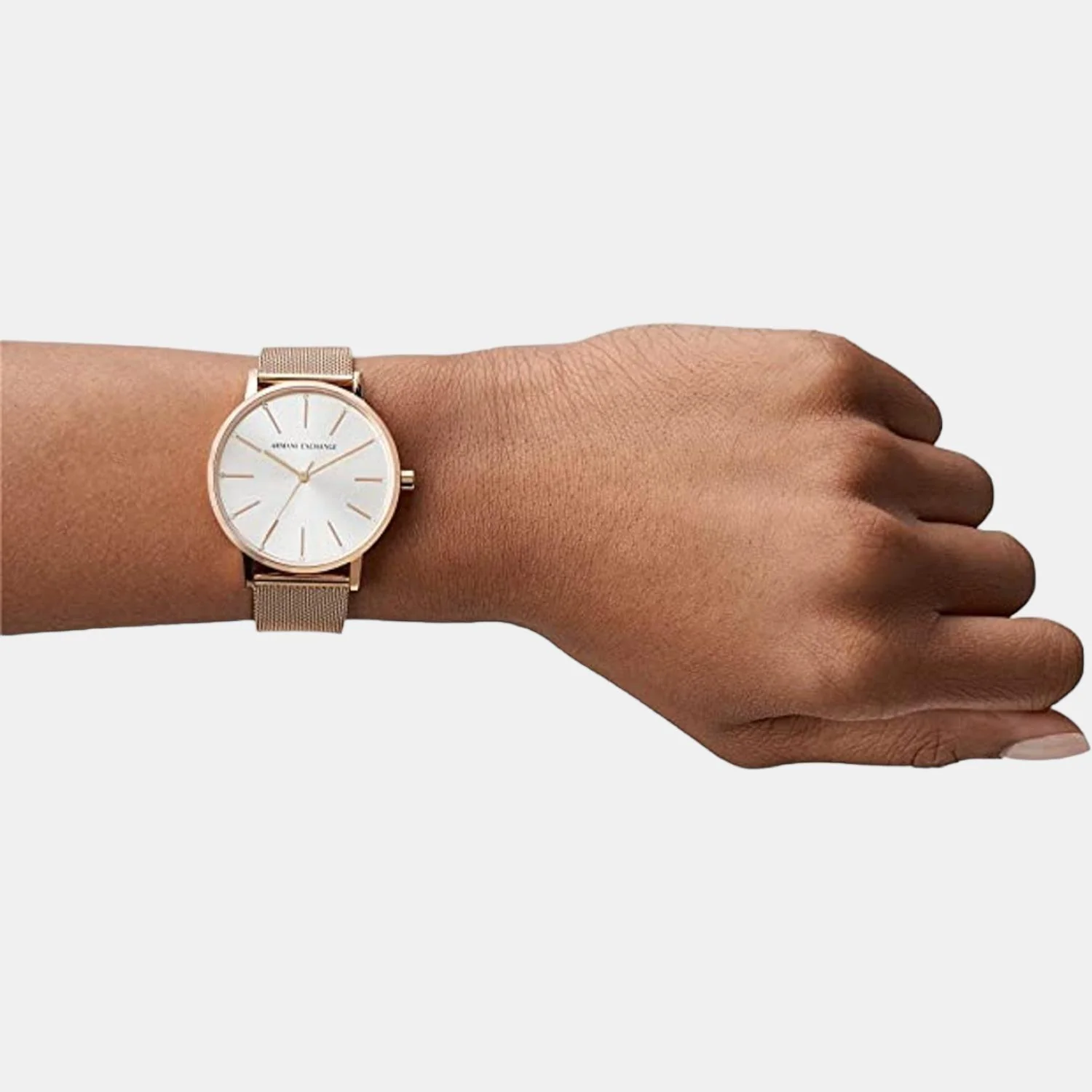 Lola Women Quartz Silver Dial Analog Stainless Steel Watch AX5573 - Image 4