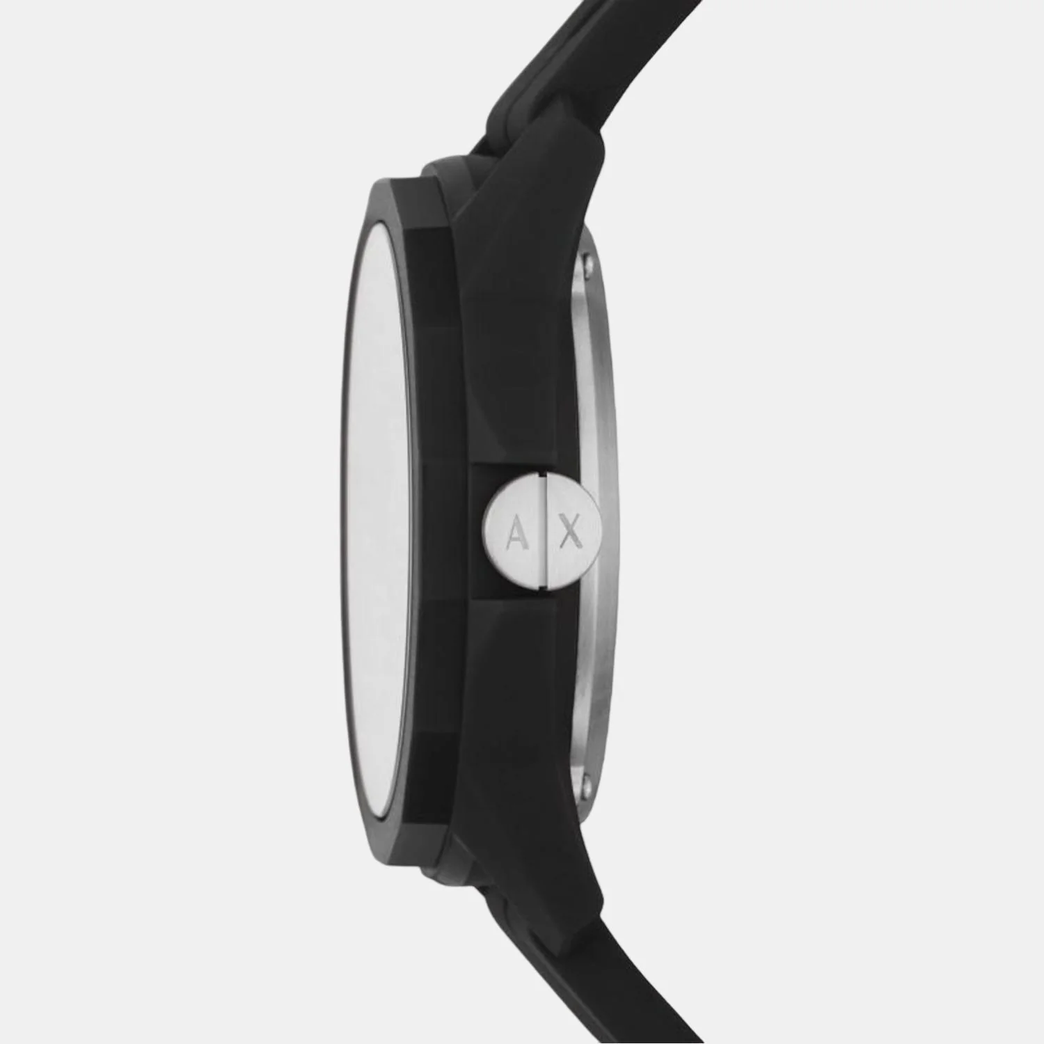 Men Automatic Silver Dial Analog Silicone Watch AX1726 - Image 3
