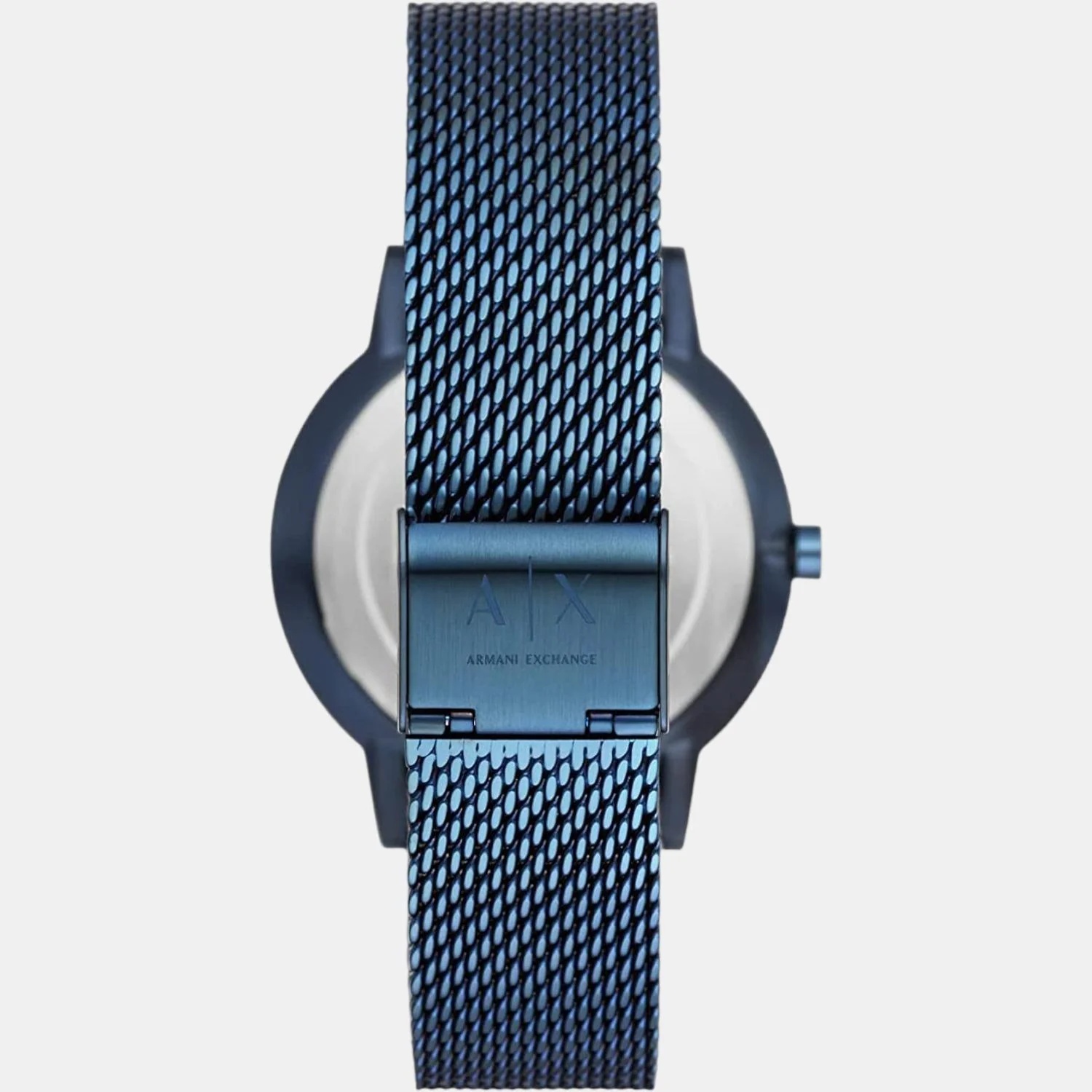 Men Quartz Blue Dial Chronograph Stainless Steel Watch AX2751 - Image 3