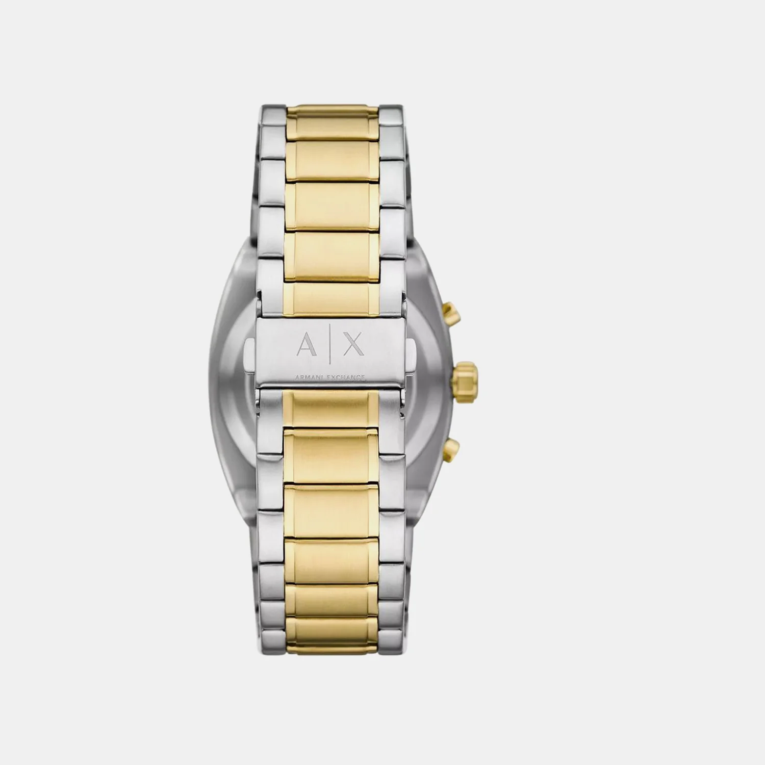 Men Quartz Cream Dial Analog Stainless Steel Watch AX2821 - Image 3