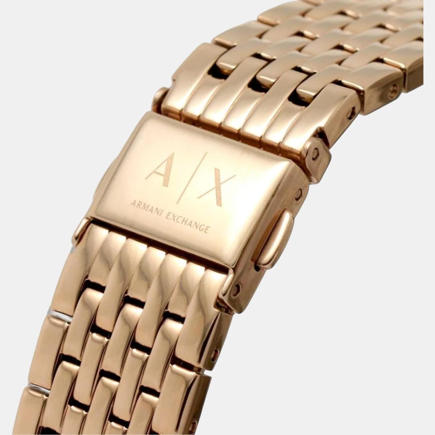 Na Women Quartz Rose Gold Dial Analog Stainless Steel Watch AX5581 - Image 7