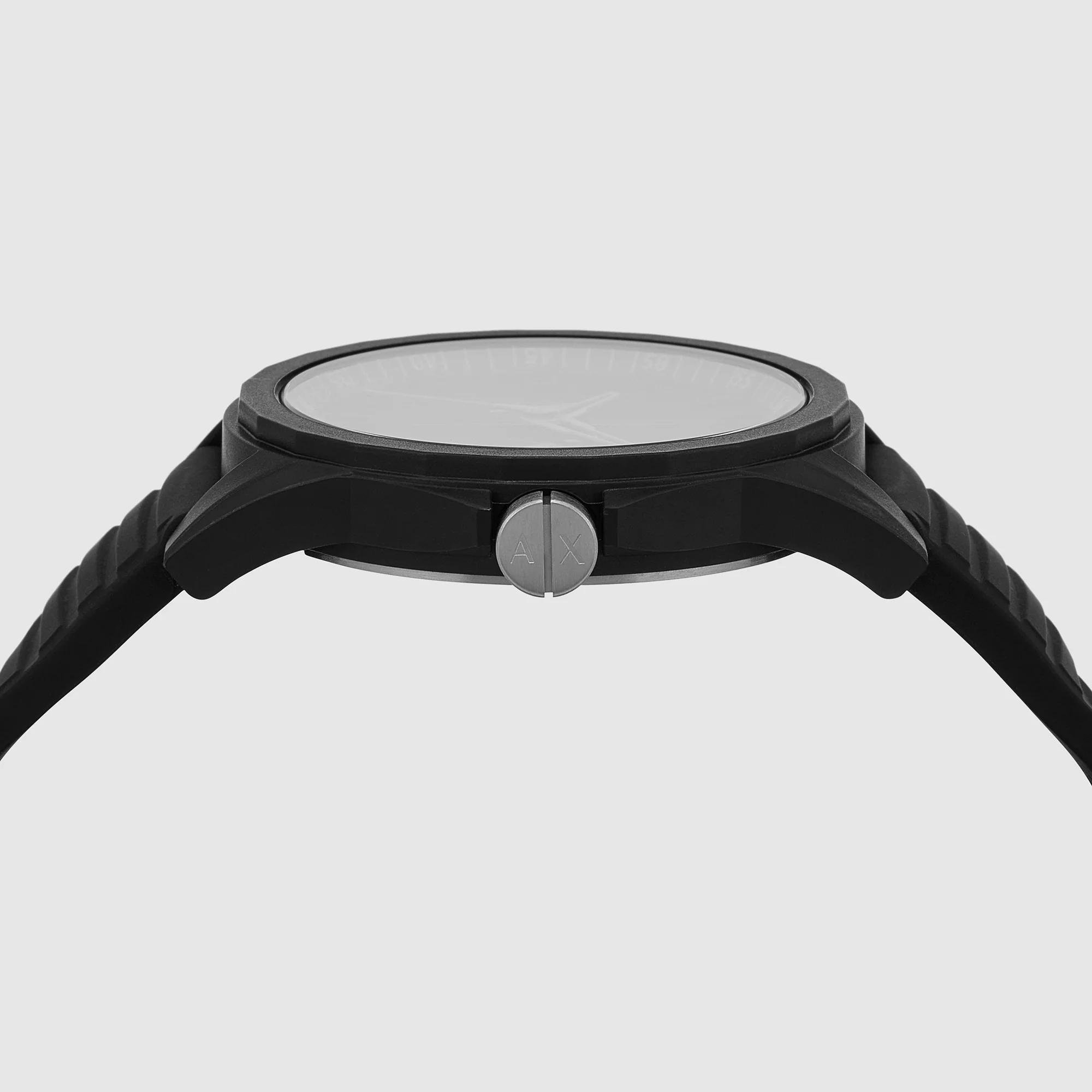 Outerbanks Men Quartz Black Dial Analog Silicone Watch AX2533 - Image 2