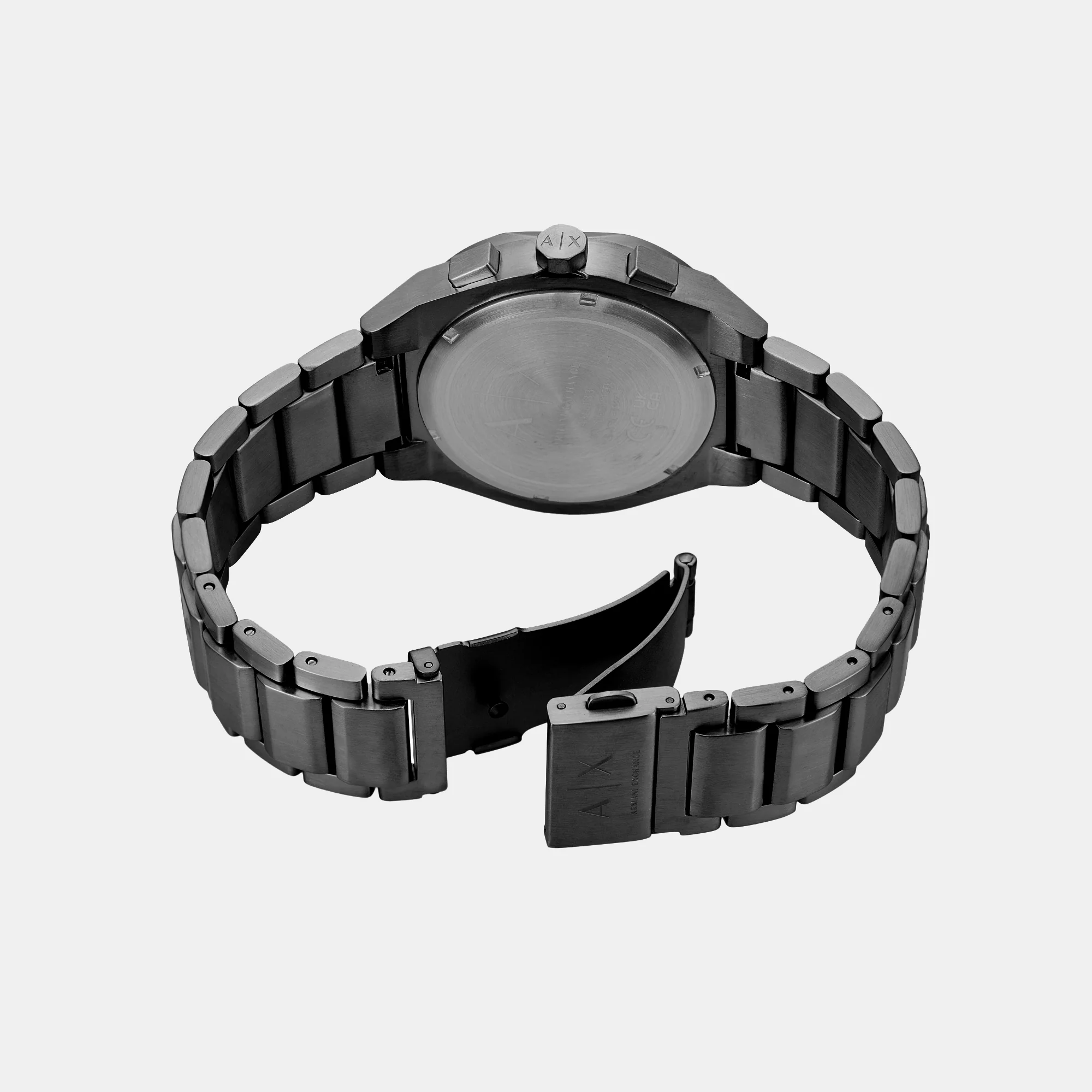 Sync Men Quartz Black Dial Chronograph Stainless Steel Watch AX4183 - Image 6