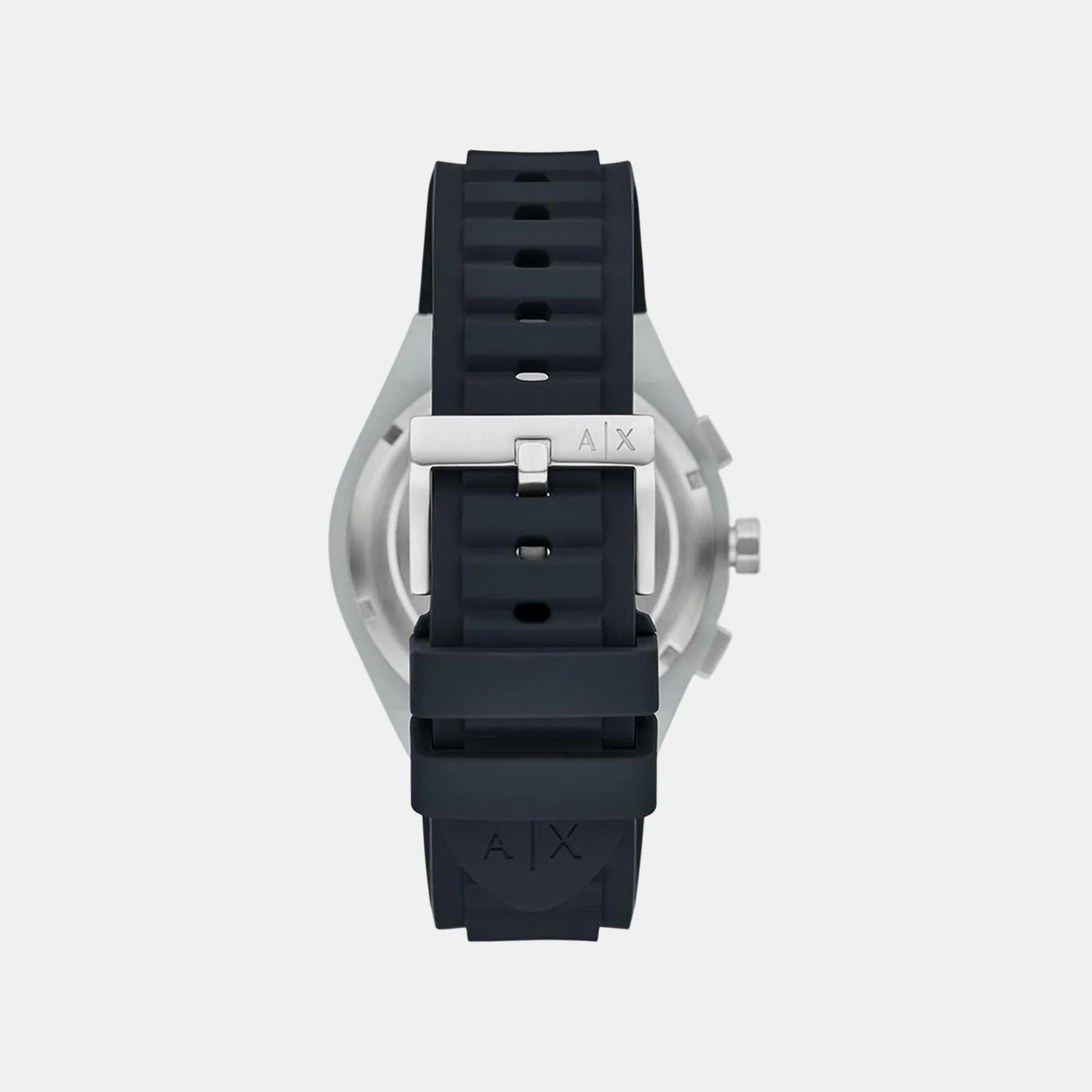 Sync Men Quartz Blue Dial Chronograph Silicone Watch AX4172 - Image 3