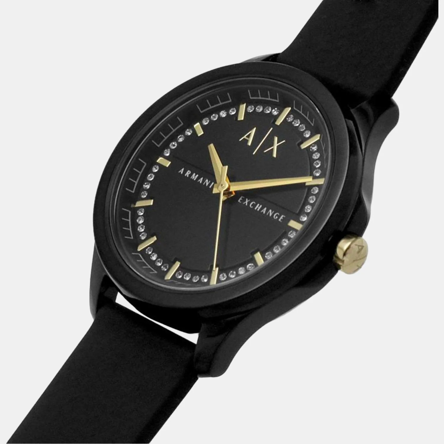 Women Quartz Black Dial Analog Silicone Watch AX5265 - Image 6