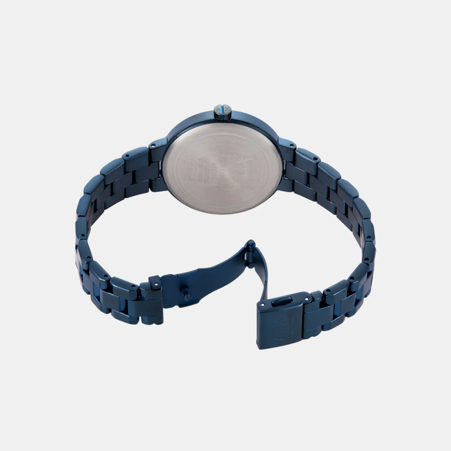 Women Quartz Blue Dial Analog Stainless Steel Watch AX5175 - Image 6