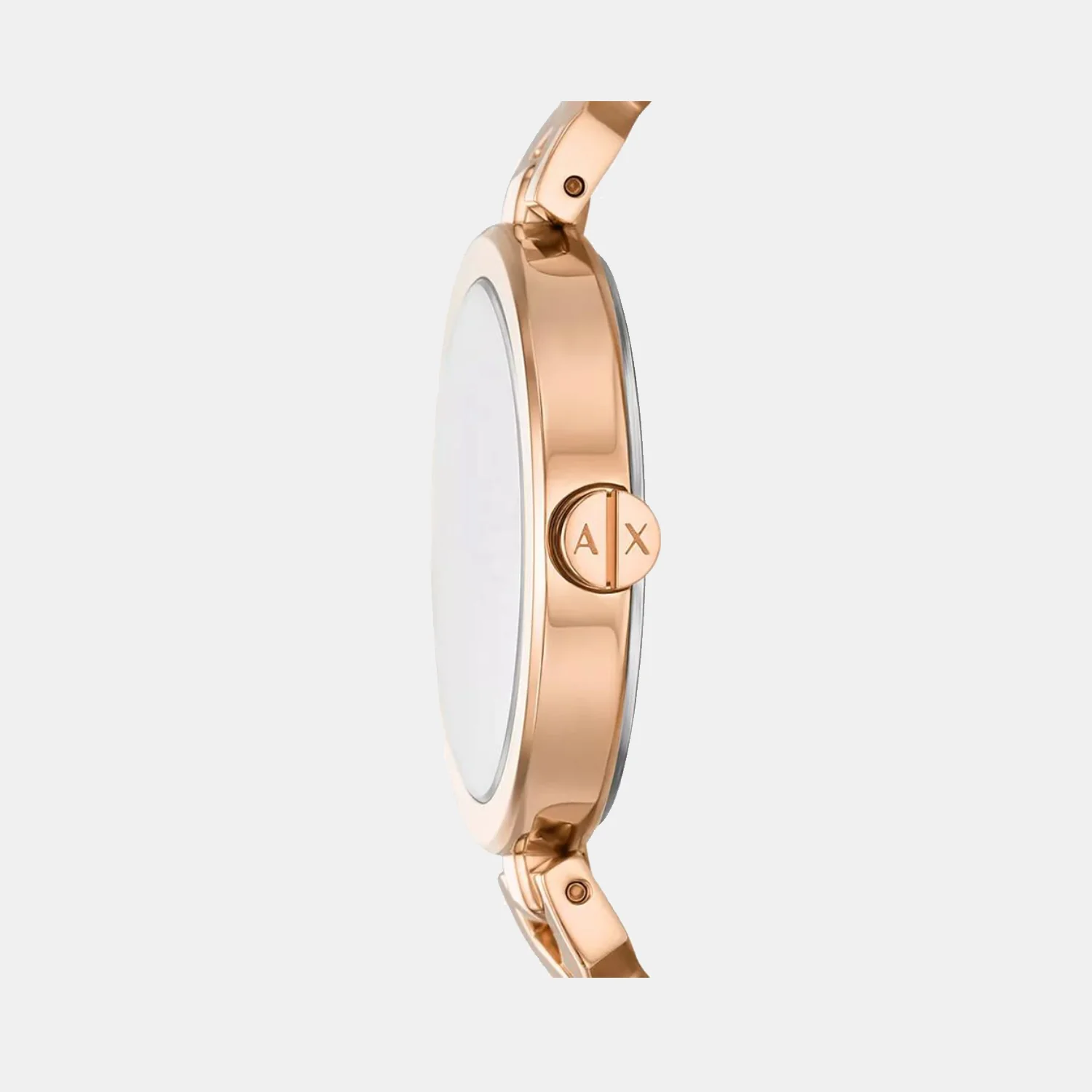 Women Quartz Rose Gold Dial Analog Stainless Steel Watch AX5832 - Image 3
