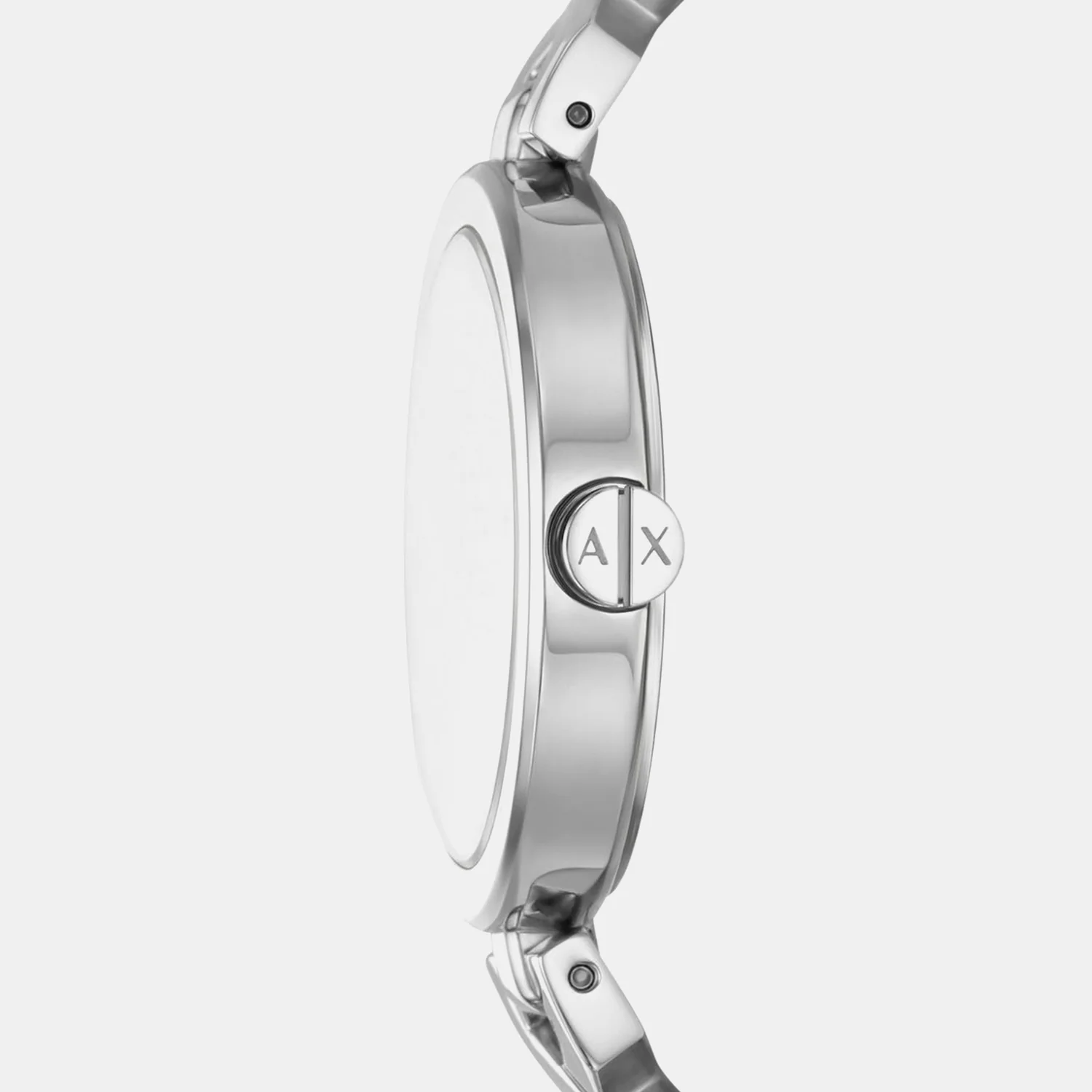 Women Quartz Silver Dial Analog Stainless Steel Watch AX5830 - Image 2