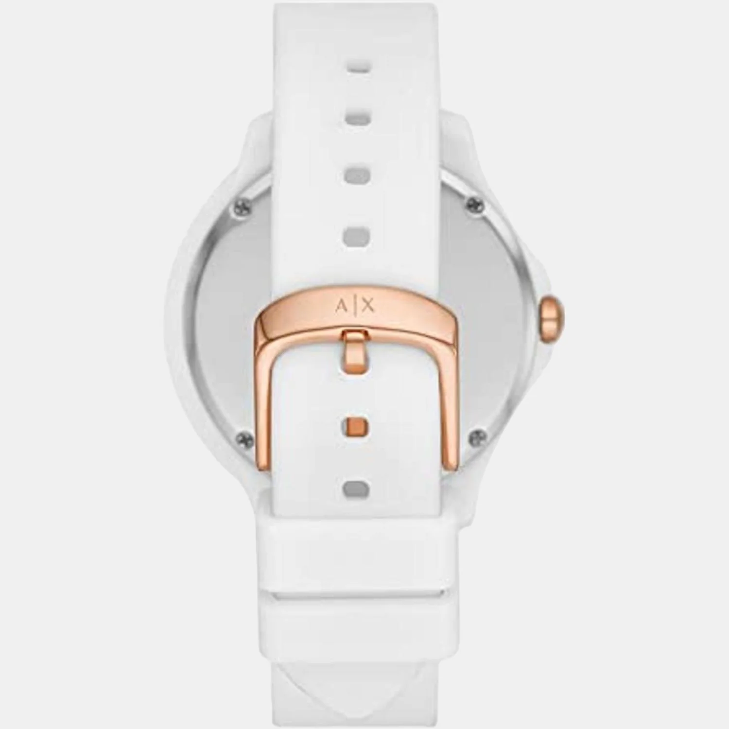 Women Quartz White Dial Analog Silicone Watch AX5268 - Image 2