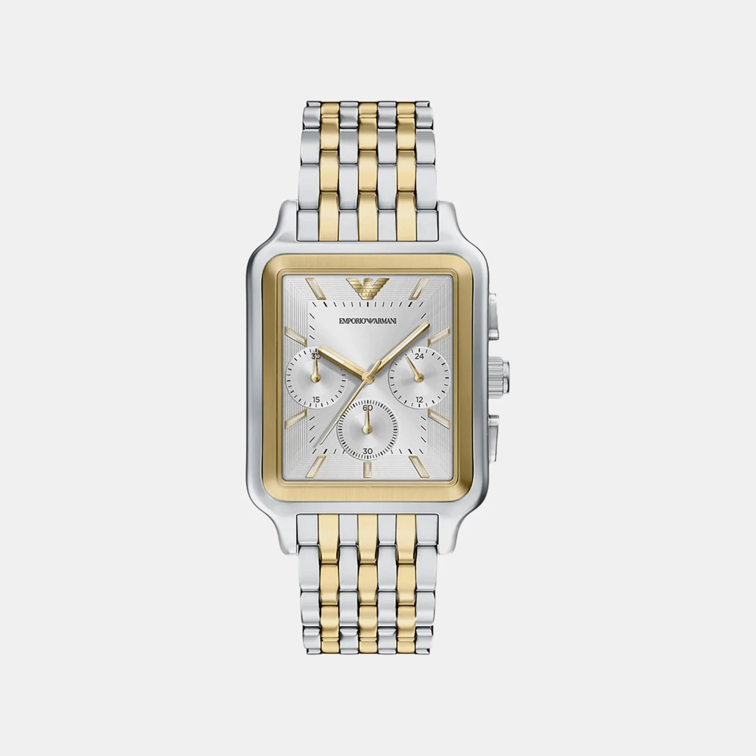 Women Quartz Silver Dial Chronograph Stainless Steel Watch AR11752