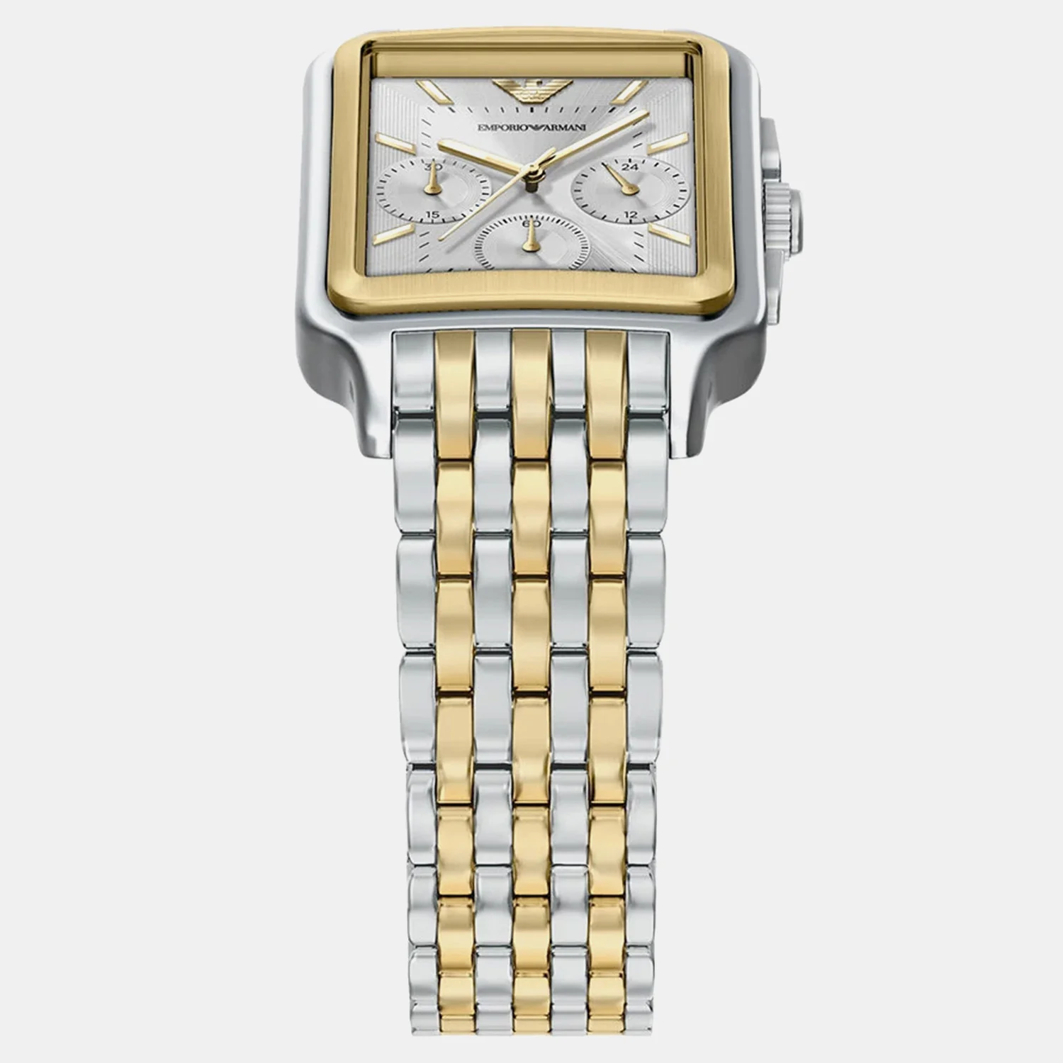 Women Quartz Silver Dial Chronograph Stainless Steel Watch AR11752 - Image 3