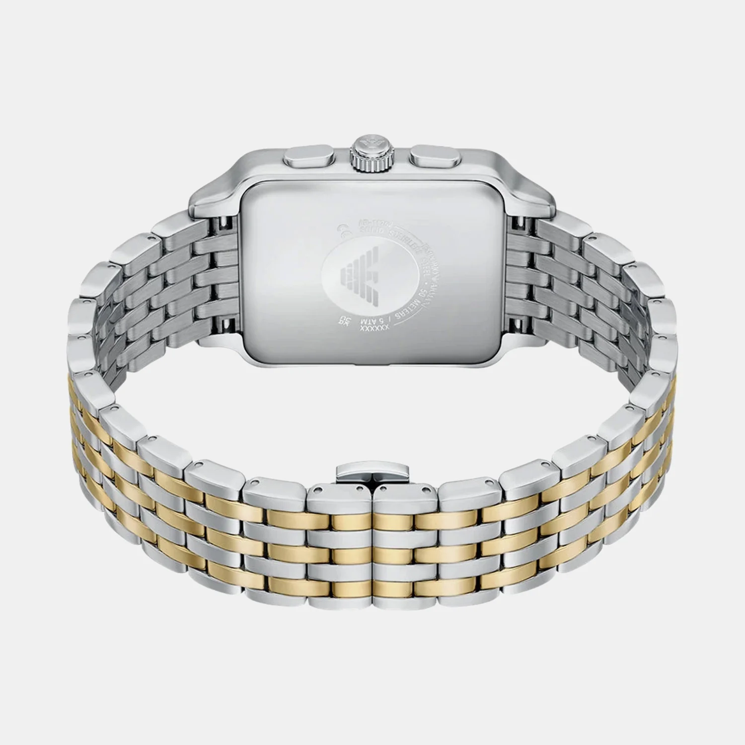 Women Quartz Silver Dial Chronograph Stainless Steel Watch AR11752 - Image 5