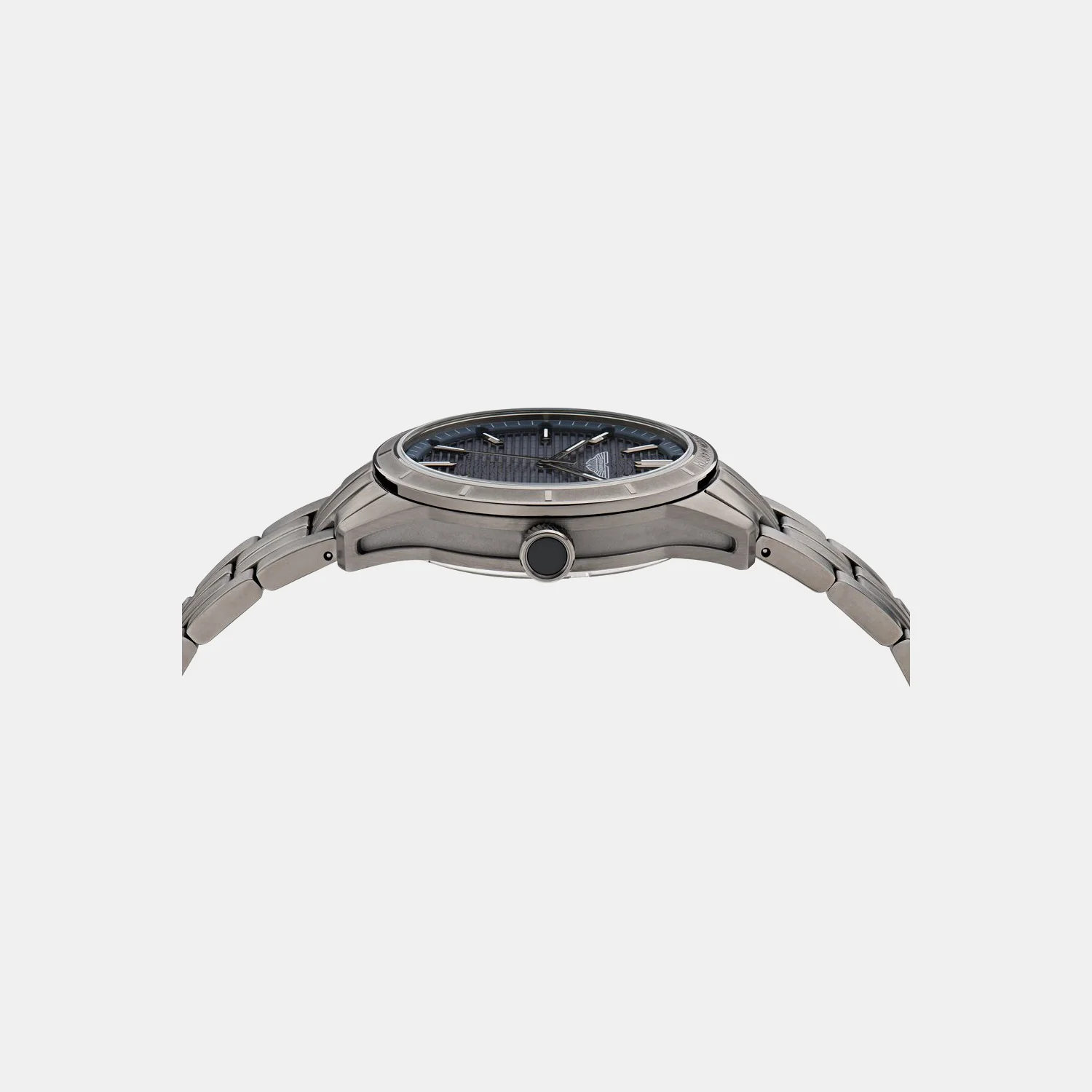 Aml Icon Men Quartz Blue Dial Analog Stainless Steel Watch MTIH1F5043E - Image 2