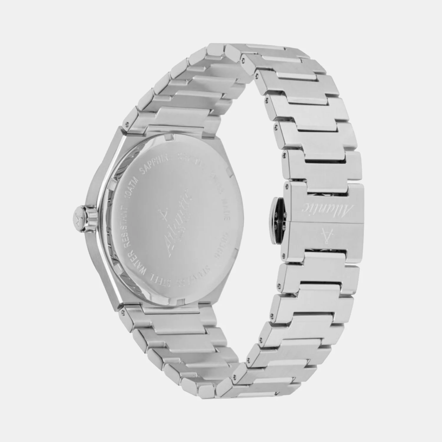 Men Quartz Blue Dial Analog Stainless Steel Watch 58366.41.51 - Image 6