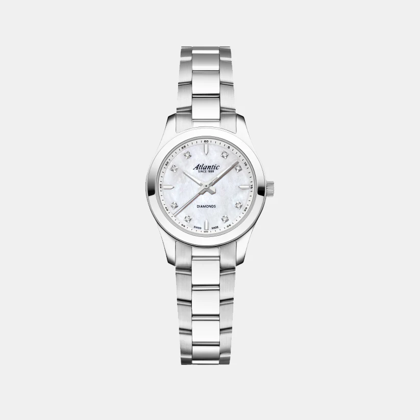 Women Quartz Mother Of Pearl Dial Analog Stainless Steel Watch 20335.41.07