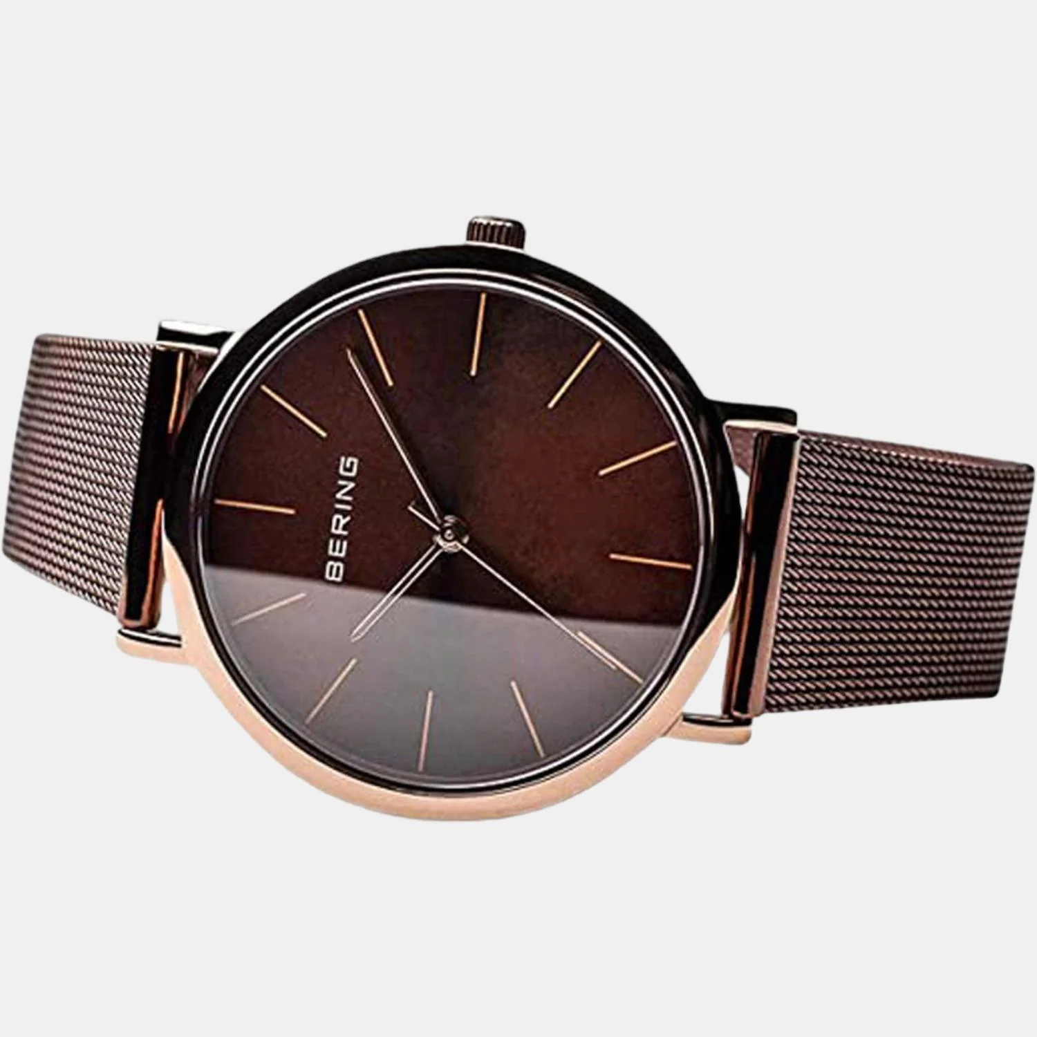 Unisex Brown Analog Stainless Steel Watch 13436-265 - Image 3