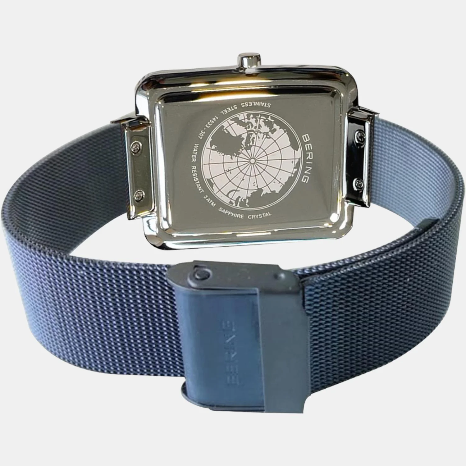Unisex Blue Analog Stainless Steel Watch 14533-307 - Image 4