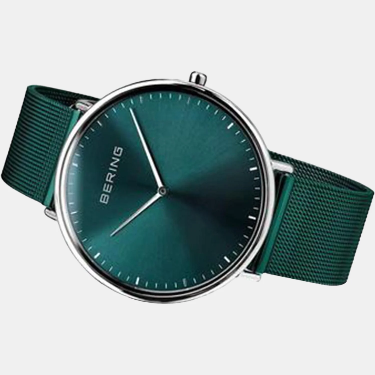Men's Green Analog Stainless Steel Watch 15739-808 - Image 3