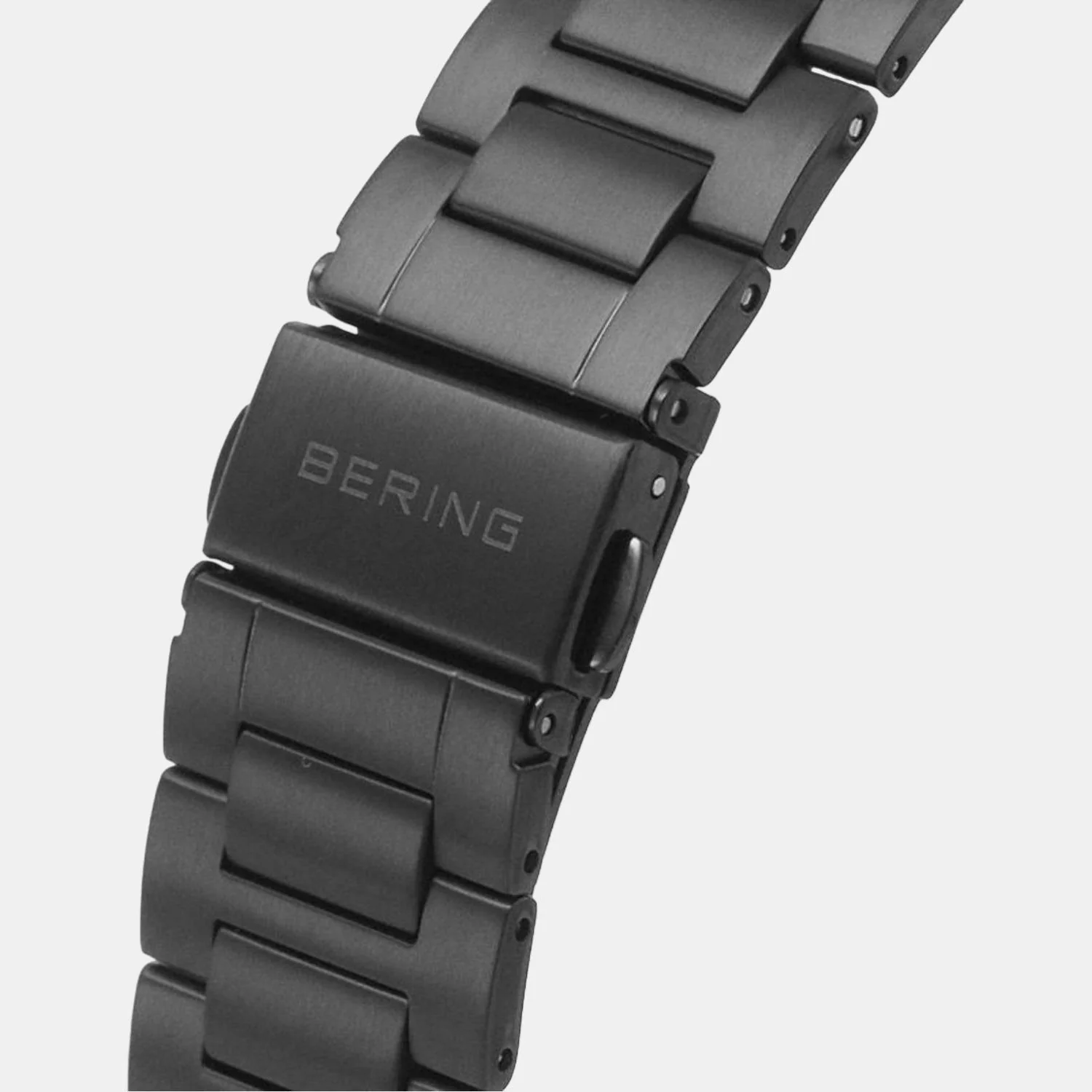 Men's Black Analog Stainless Steel Watch 15240-727 - Image 4