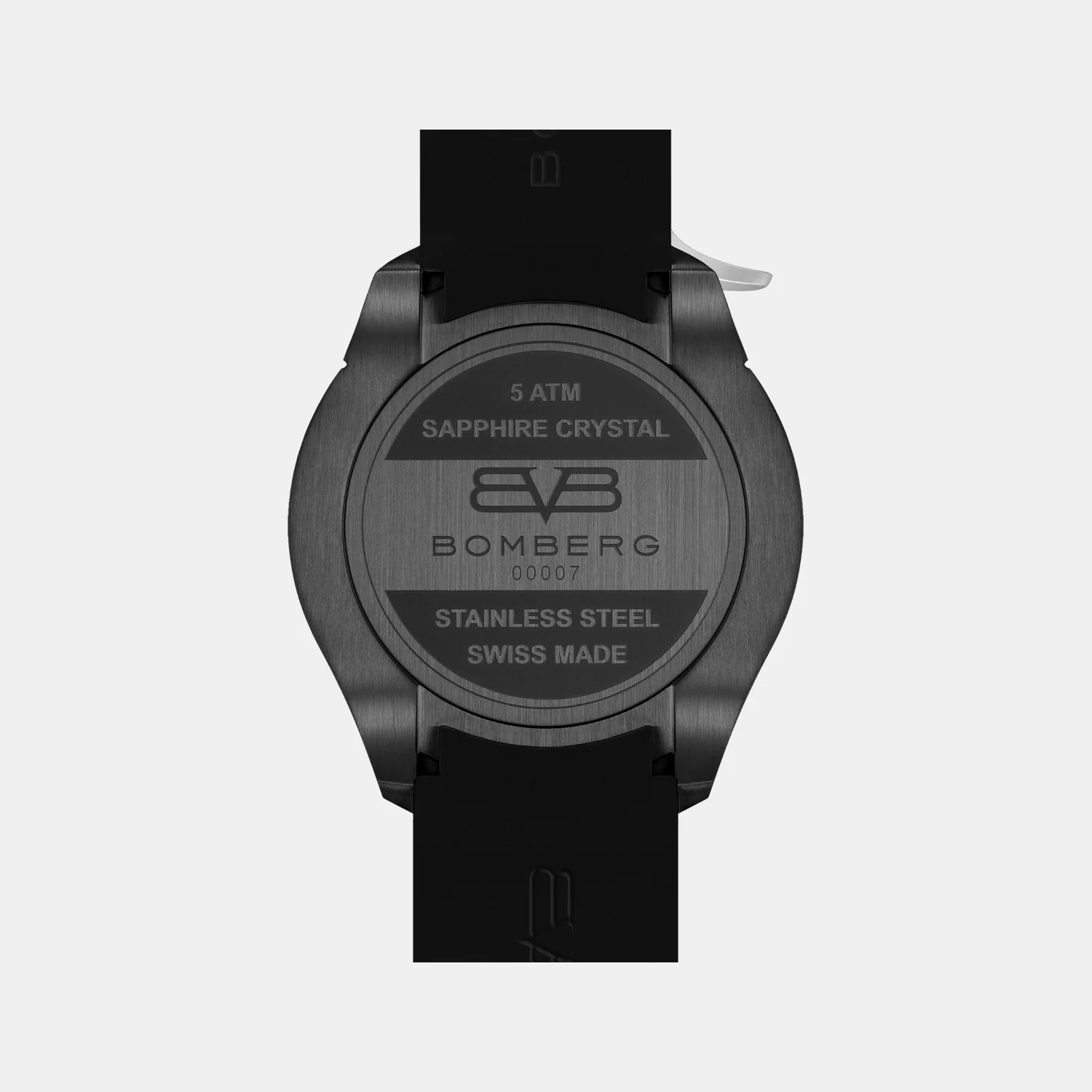 Racing Carbon Men Quartz Black Dial Chronograph Silicone Watch BS45CHPBA.059-6.2.12 - Image 4