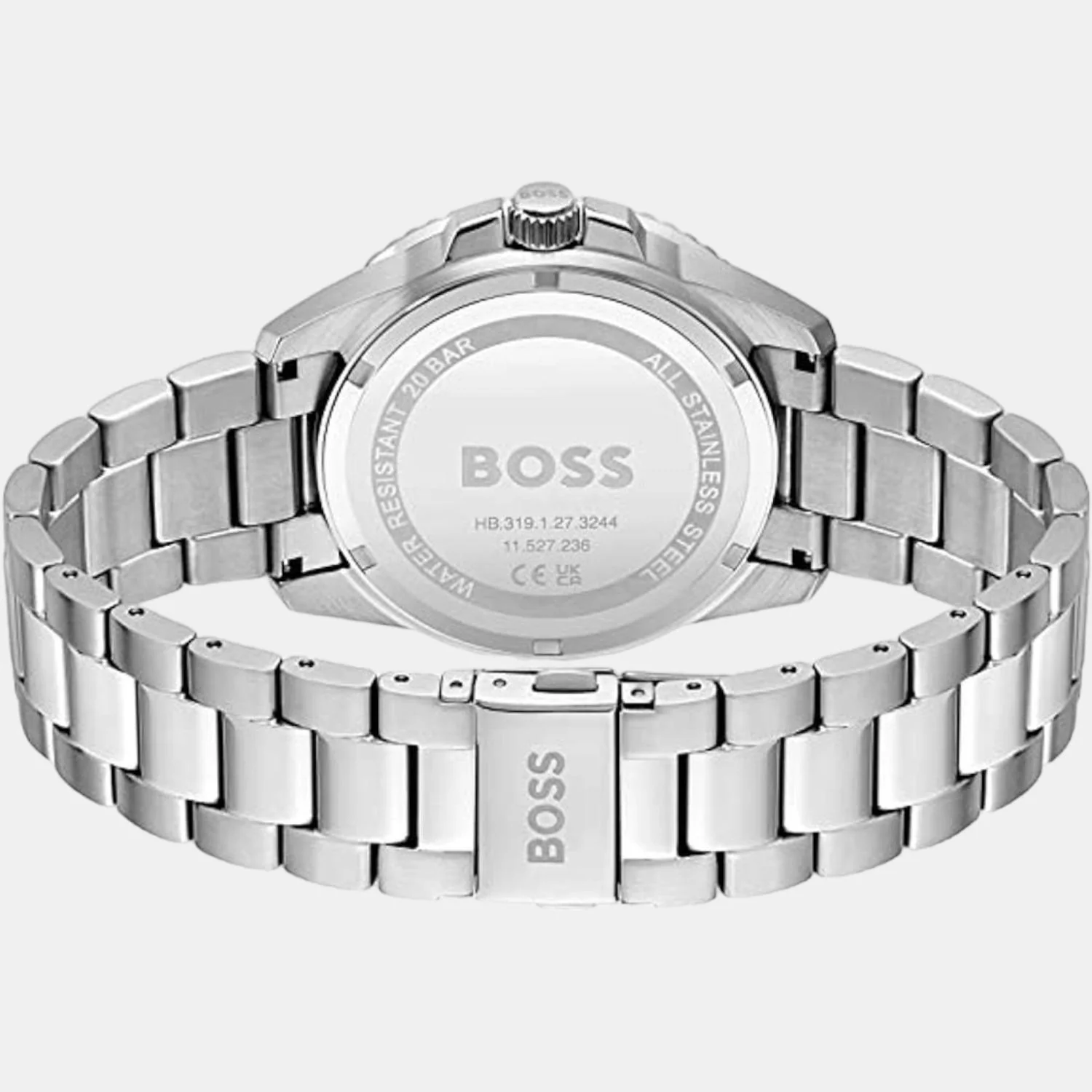 Ace Men Quartz Blue Dial Analog Stainless Steel Watch 1513916 - Image 5